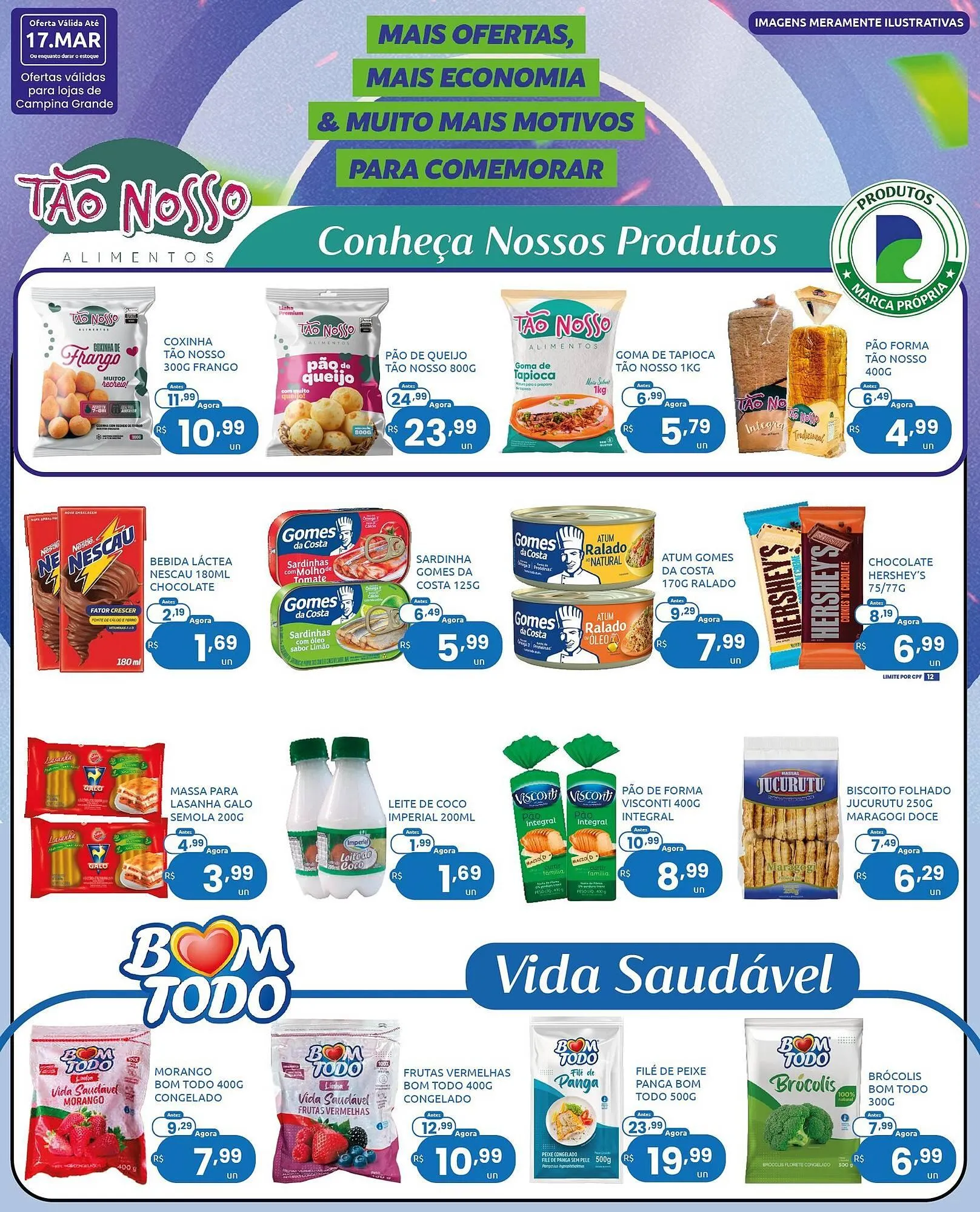 Encarte de Encarte Rede Compras 13 de março até 17 de março 2026 - Pagina 2