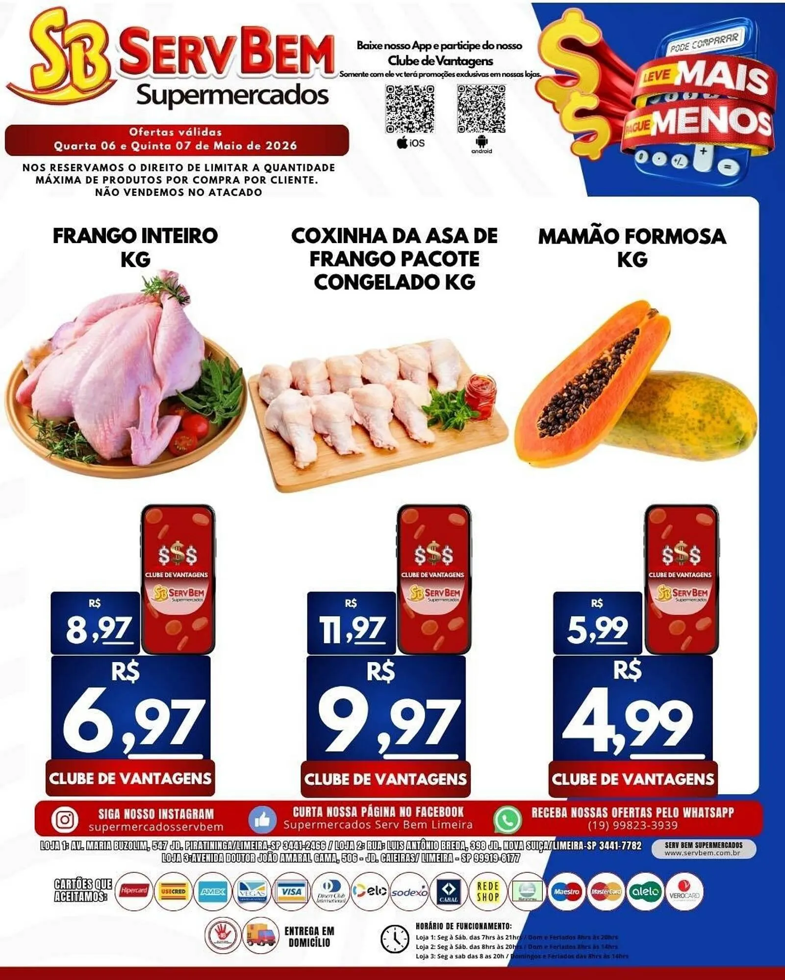 Encarte de Catálogo ServBem 6 de maio até 7 de maio 2026 - Pagina 1