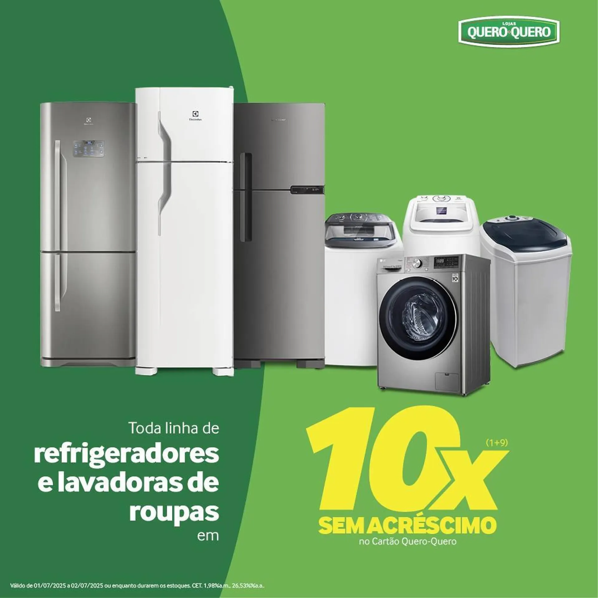 Encarte de Catálogo Quero Quero 1 de julho até 2 de julho 2025 - Pagina 1