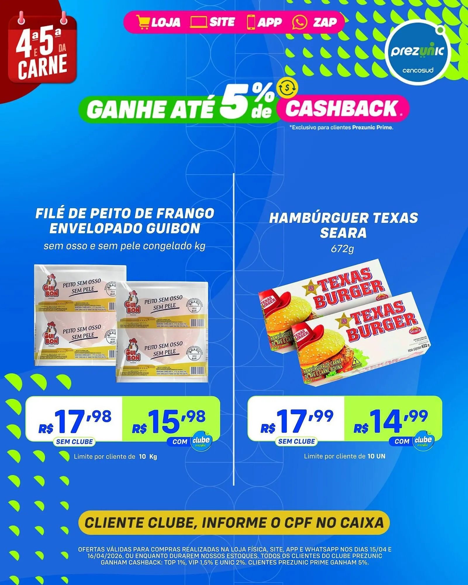 Encarte de Encarte Prezunic 15 de abril até 16 de abril 2026 - Pagina 4