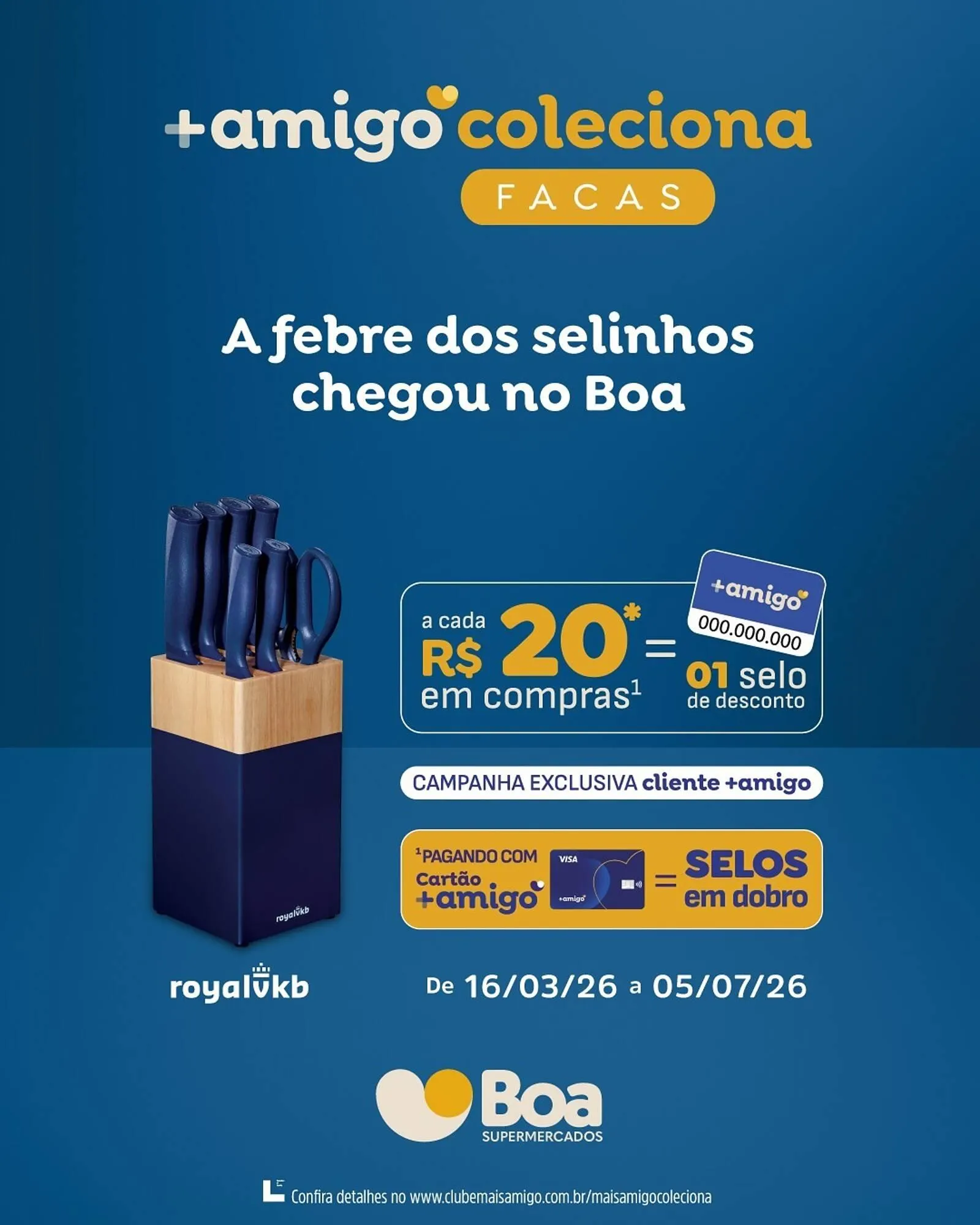 Encarte de Tabloide Boa Supermercados 16 de março até 5 de julho 2026 - Pagina 1