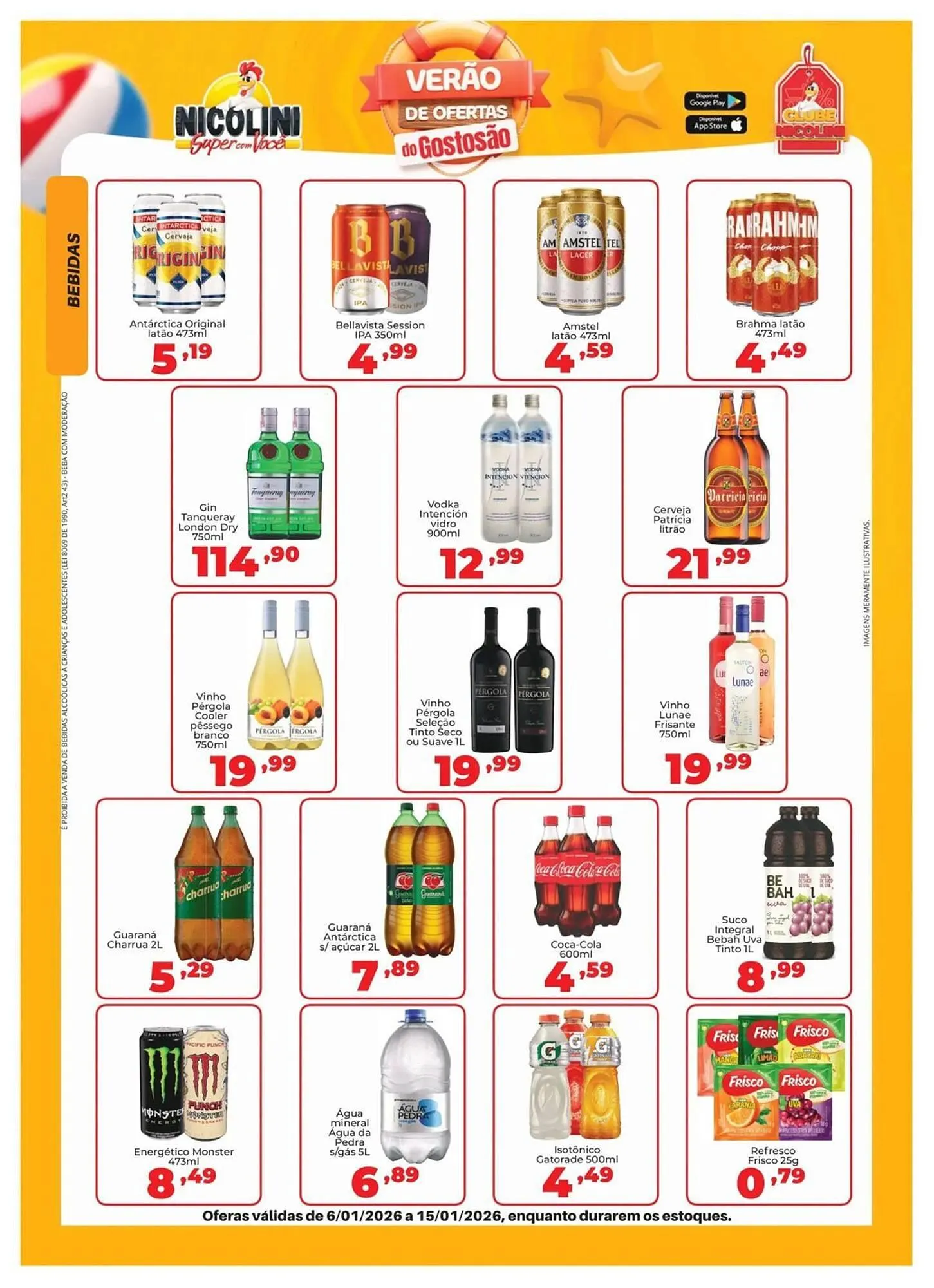 Encarte de Catálogo Super Nicolini 6 de janeiro até 15 de janeiro 2026 - Pagina 6