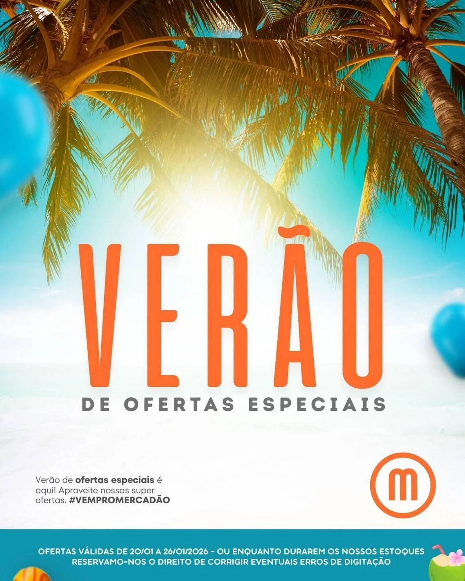 Encarte de Folheto Mercadão Atacadista 20 de janeiro até 26 de janeiro 2026 - Pagina 1