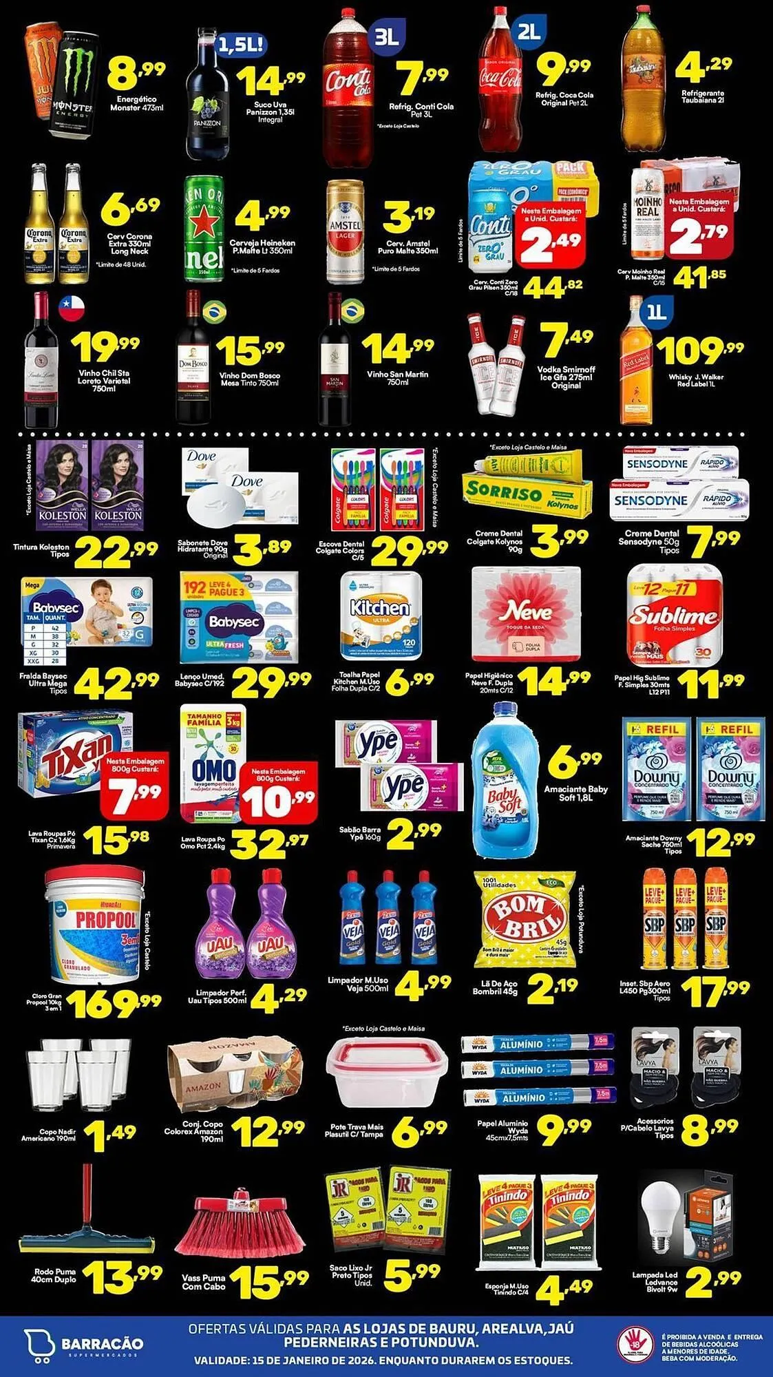 Encarte de Catálogo Barracão Supermercado 16 de janeiro até 16 de janeiro 2026 - Pagina 4