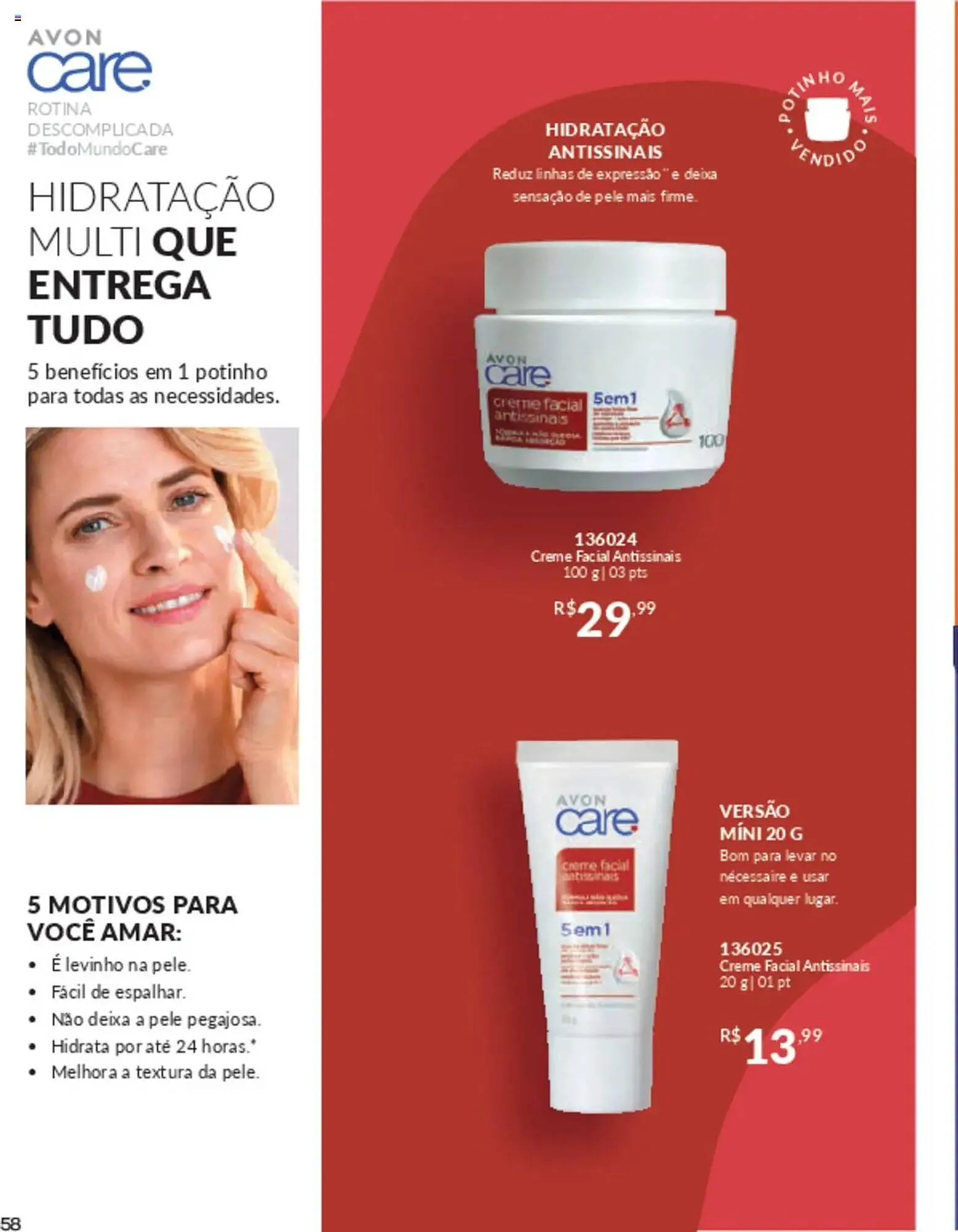 Encarte de Catálogo Avon 10 de março até 30 de junho 2025 - Pagina 58