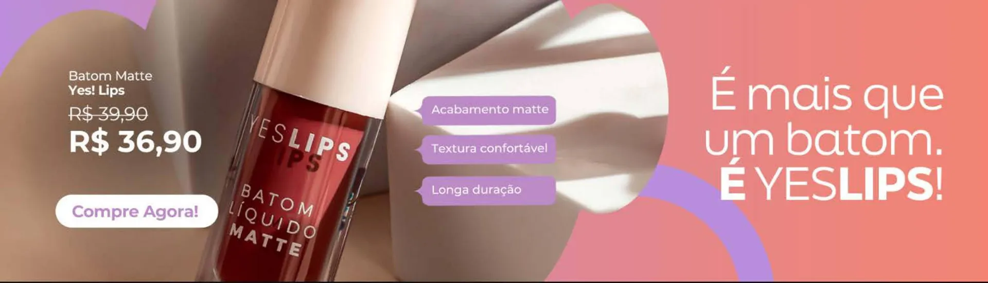 Encarte de Catálogo Yes Cosmetics 21 de julho até 5 de agosto 2025 - Pagina 1