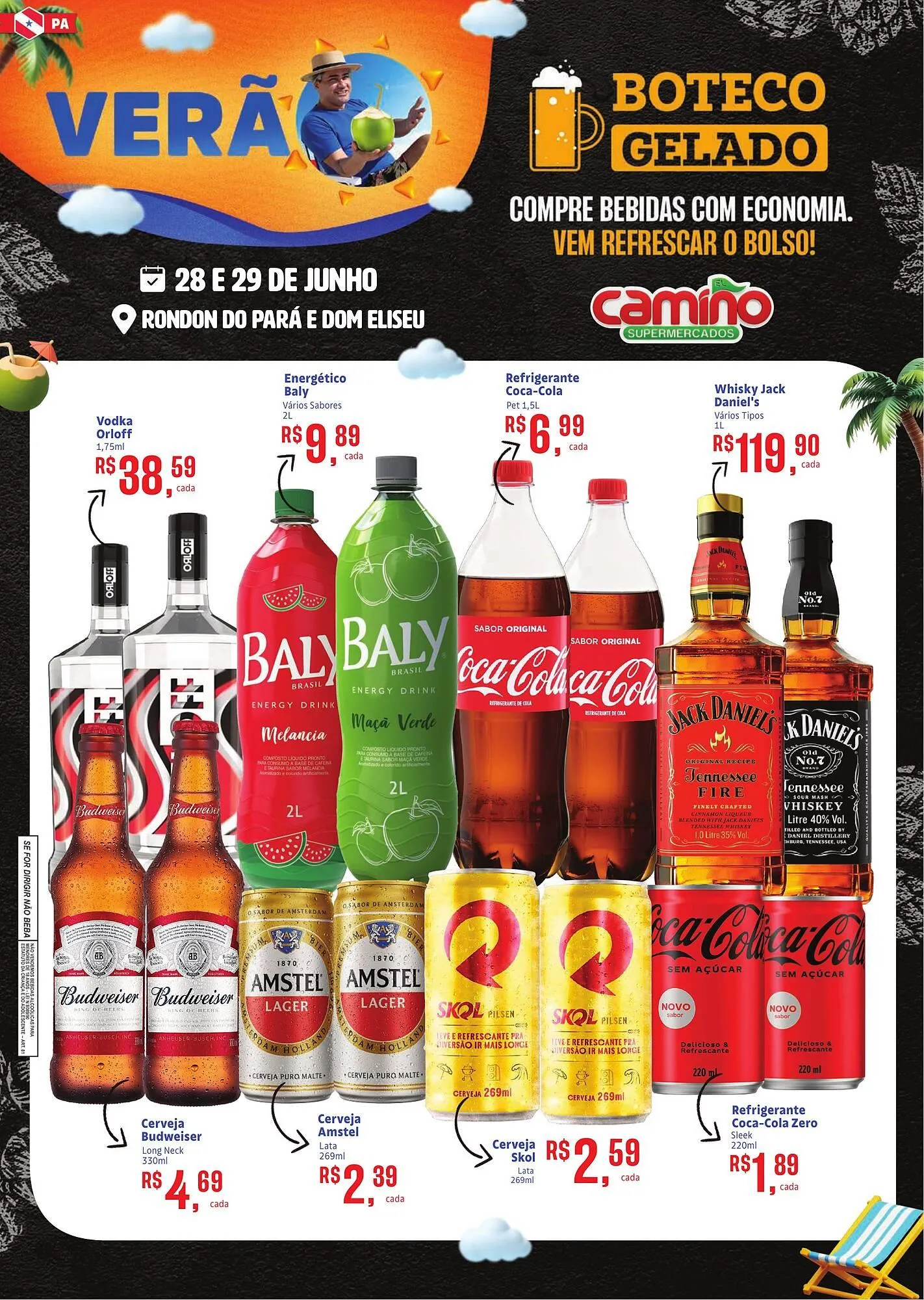 Encarte de Catálogo Camiño supermercados 28 de junho até 29 de junho 2025 - Pagina 1