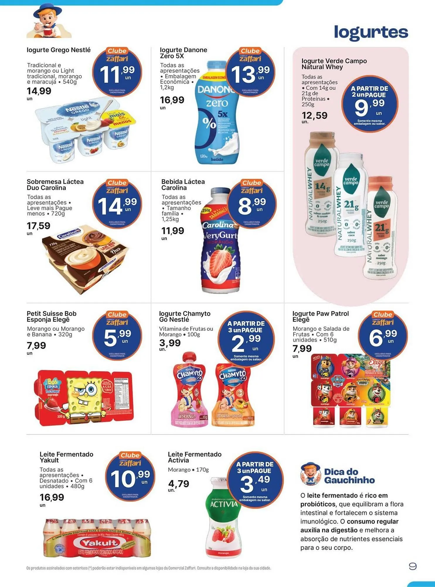 Encarte de Encarte Comercial Zaffari 5 de janeiro até 18 de janeiro 2026 - Pagina 9