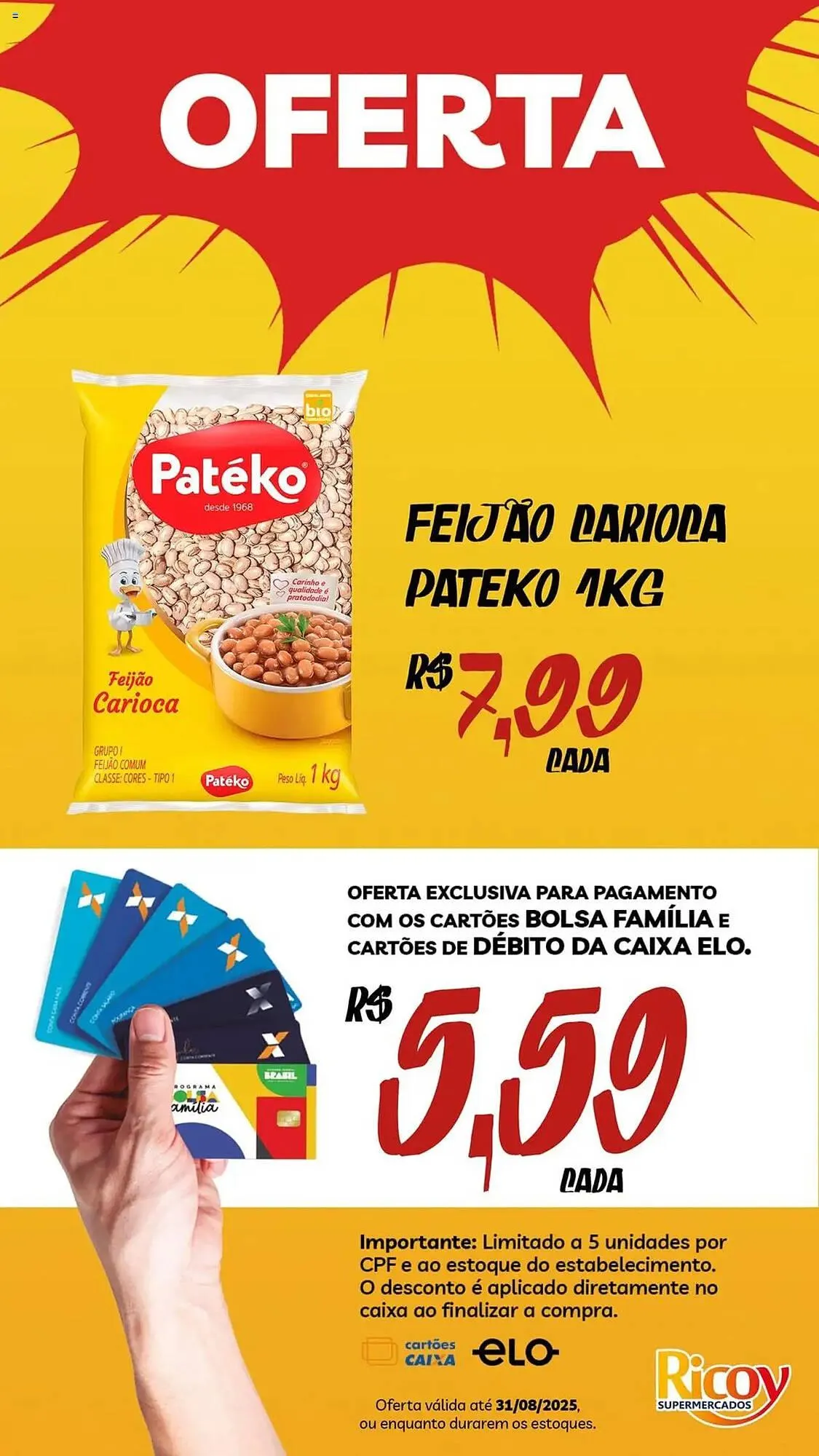 Encarte de Catálogo Ricoy Supermercados 11 de agosto até 1 de setembro 2025 - Pagina 2