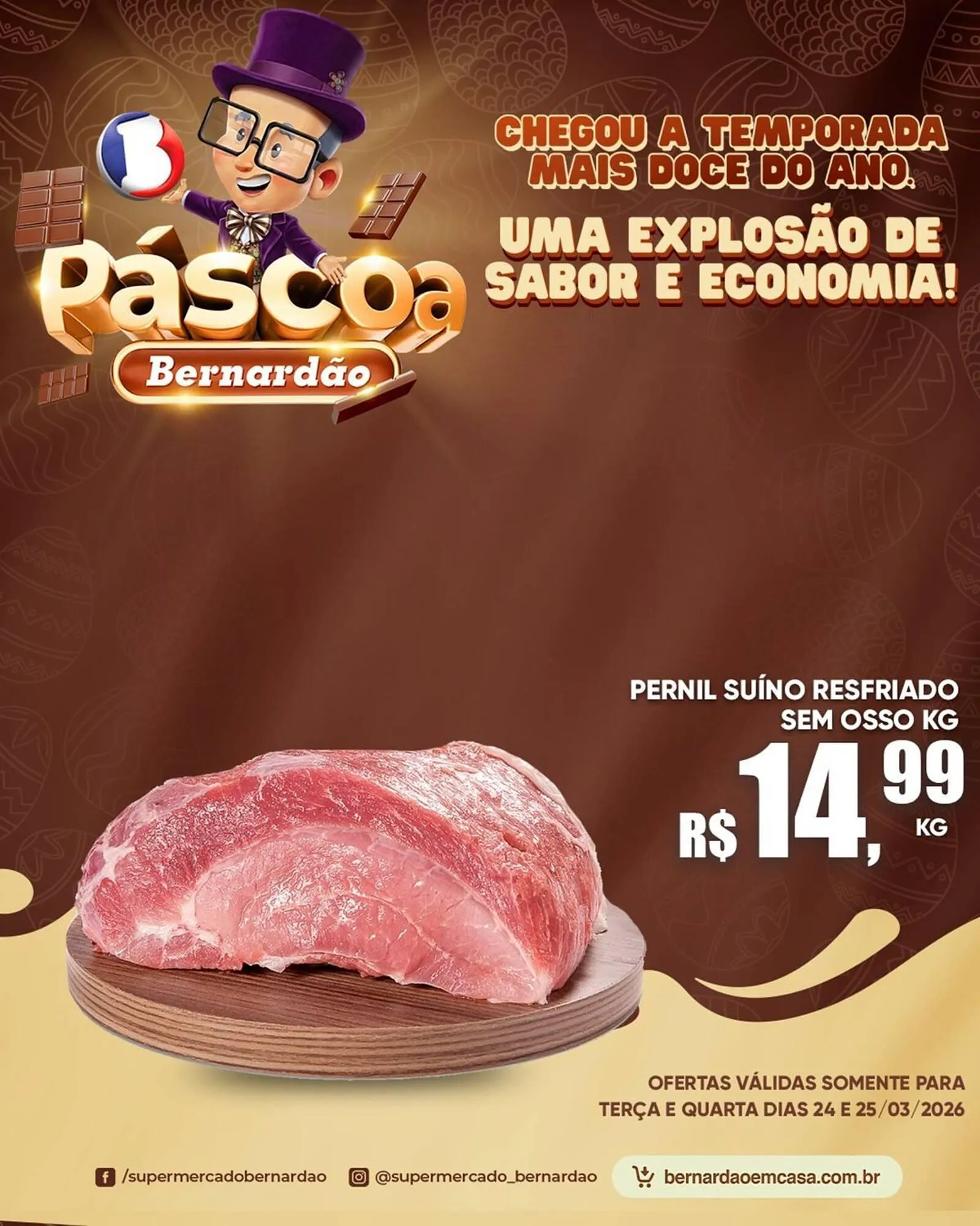 Encarte de Catálogo Supermercado Bernardão 24 de março até 25 de março 2026 - Pagina 8