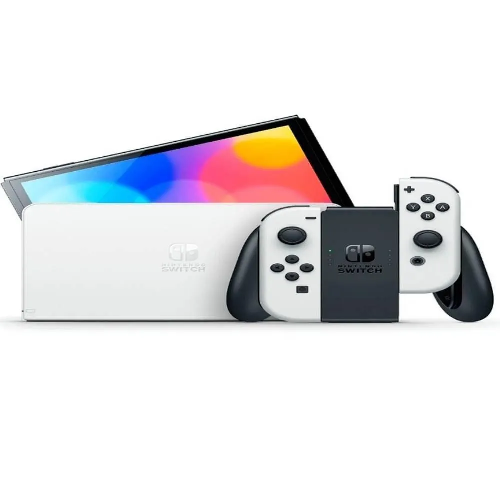 Console Nintendo Switch Oled com Mario Kart 8