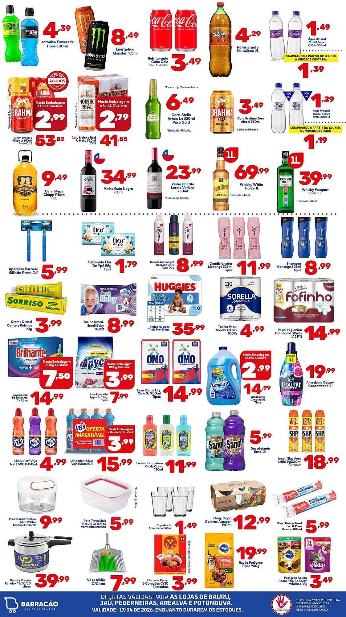Encarte de Catálogo Barracão Supermercado 17 de abril até 17 de abril 2026 - Pagina 4