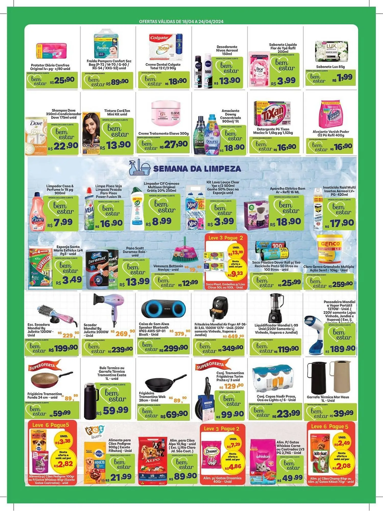 Encarte de Catálogo Covabra Supermercados 19 de abril até 24 de abril 2024 - Pagina 3