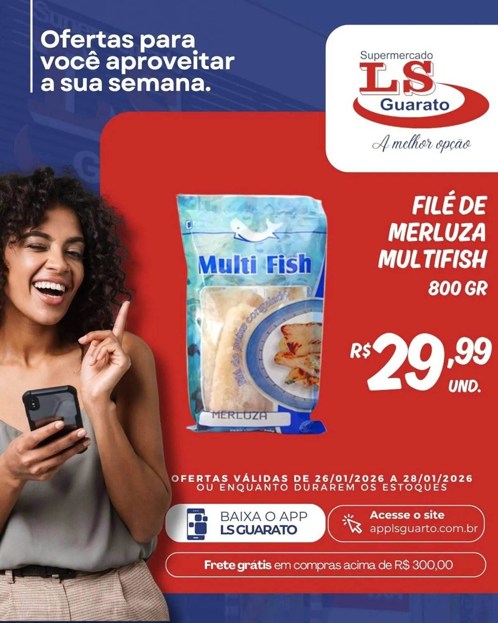 Encarte de Catálogo Supermercado LS Guarato 26 de janeiro até 28 de janeiro 2026 - Pagina 5