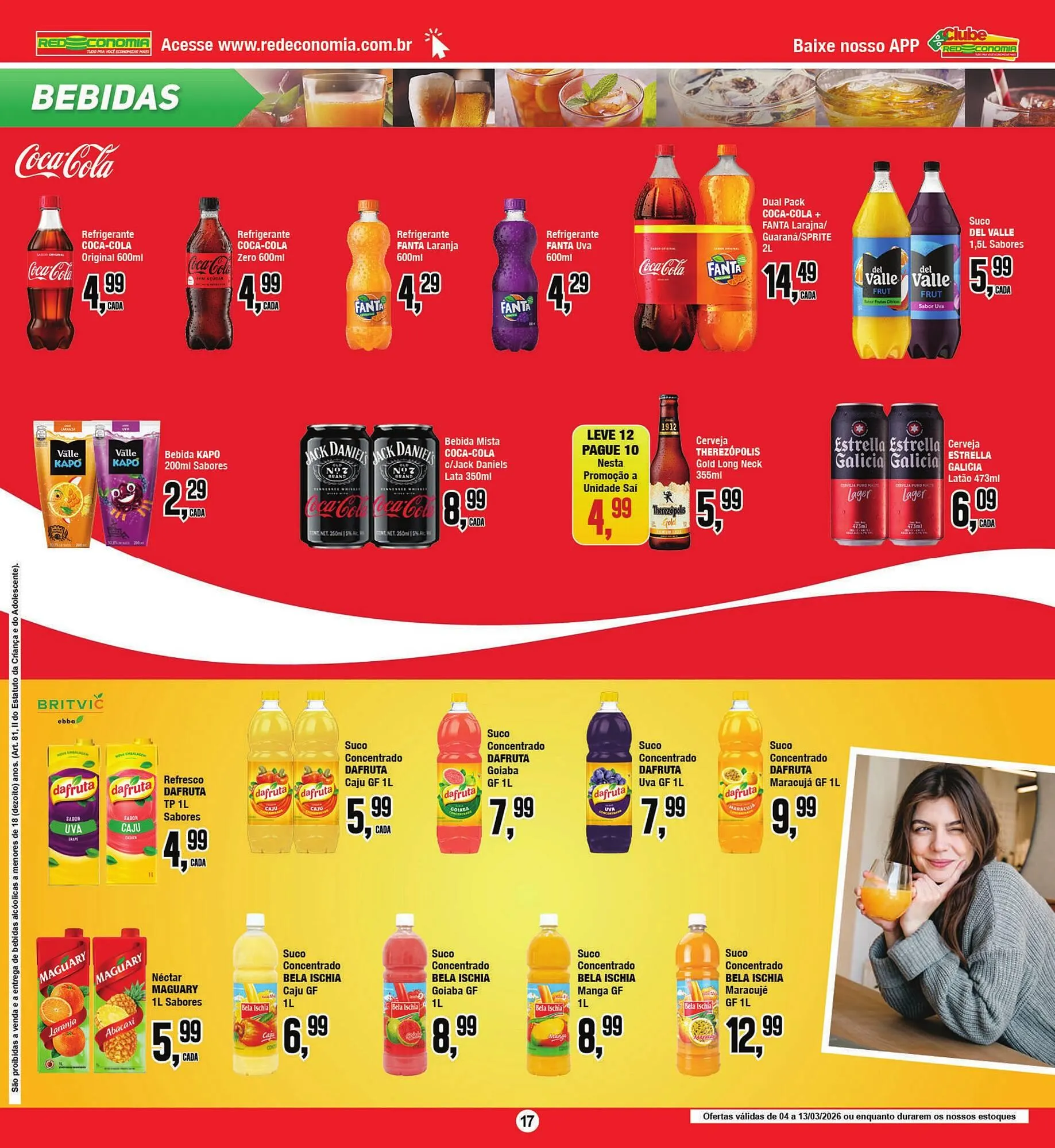 Encarte de Encarte Redeconomia 5 de março até 13 de março 2026 - Pagina 17