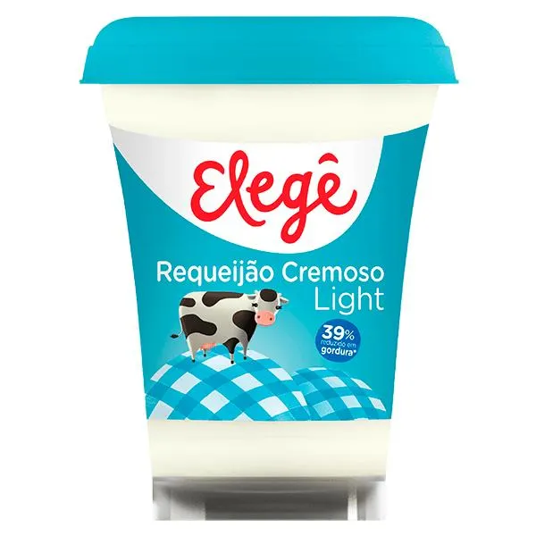 Requeijão Cremoso Elegê Light 200g