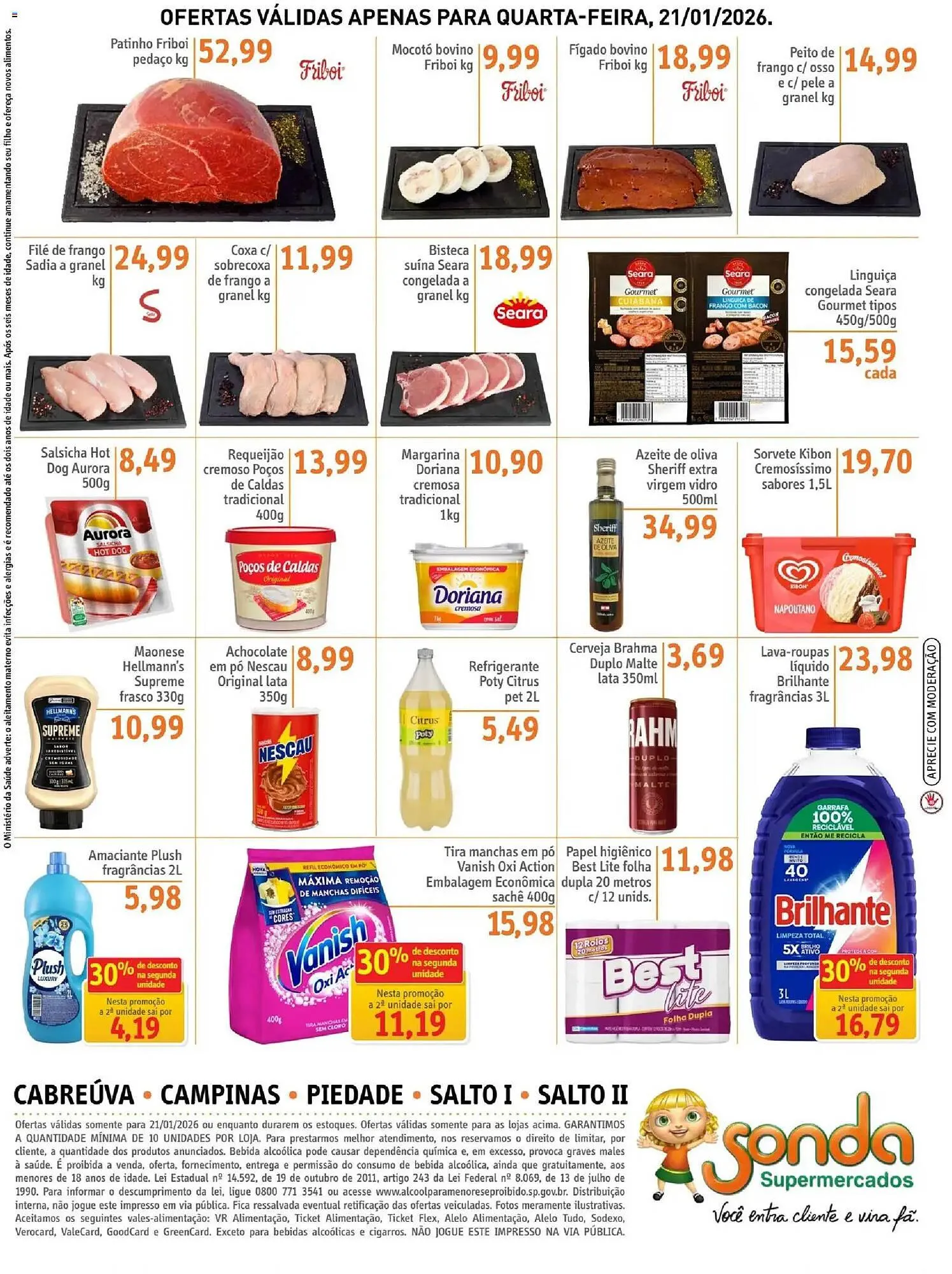 Encarte de Folheto Sonda 21 de janeiro até 21 de janeiro 2026 - Pagina 4