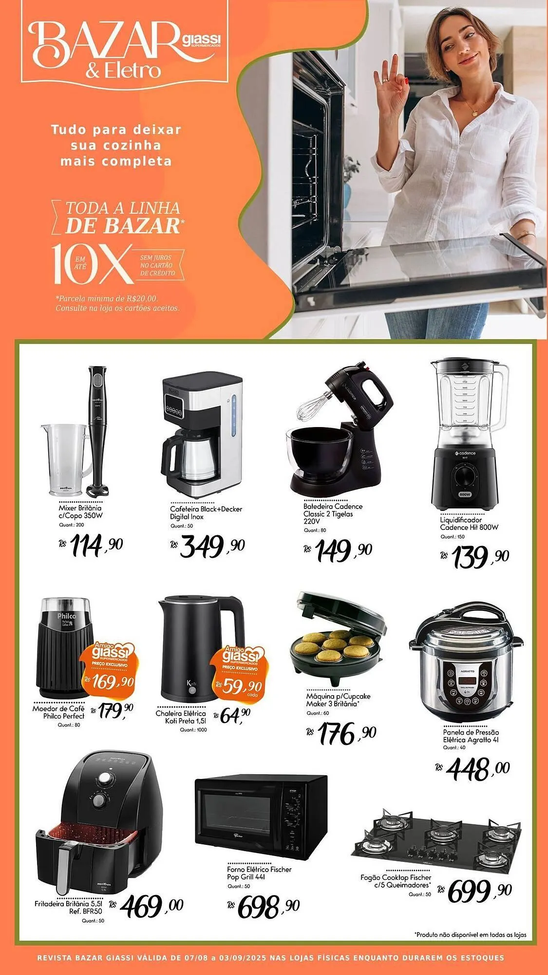 Encarte de Catálogo Giassi Supermercados 7 de agosto até 3 de setembro 2025 - Pagina 2