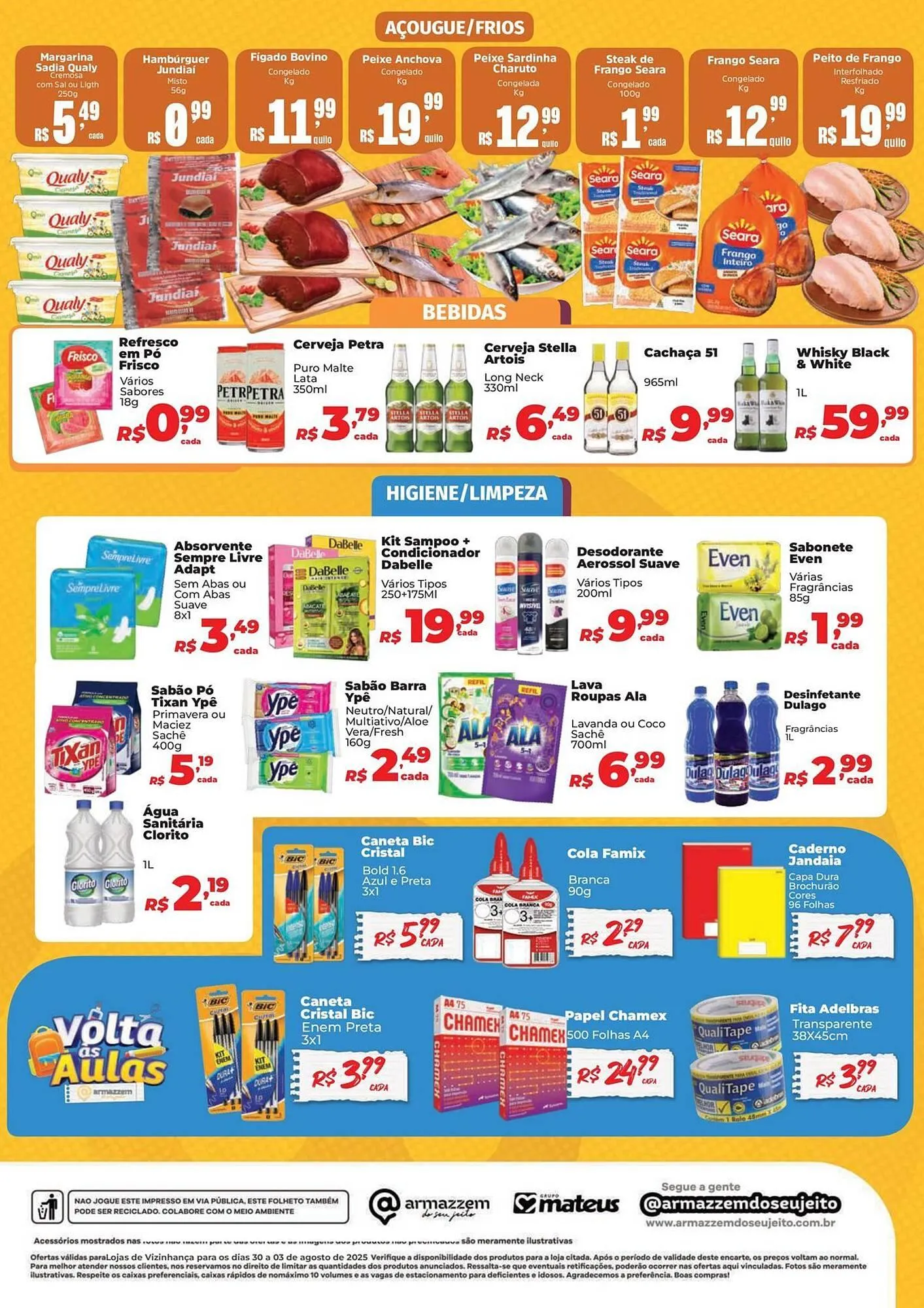 Encarte de Catálogo Supermercados Mateus 30 de julho até 3 de agosto 2025 - Pagina 2