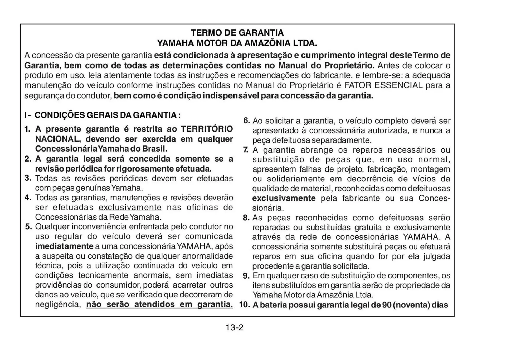Encarte de Panfleto Yamaha 3 de fevereiro até 31 de dezembro 2026 - Pagina 90