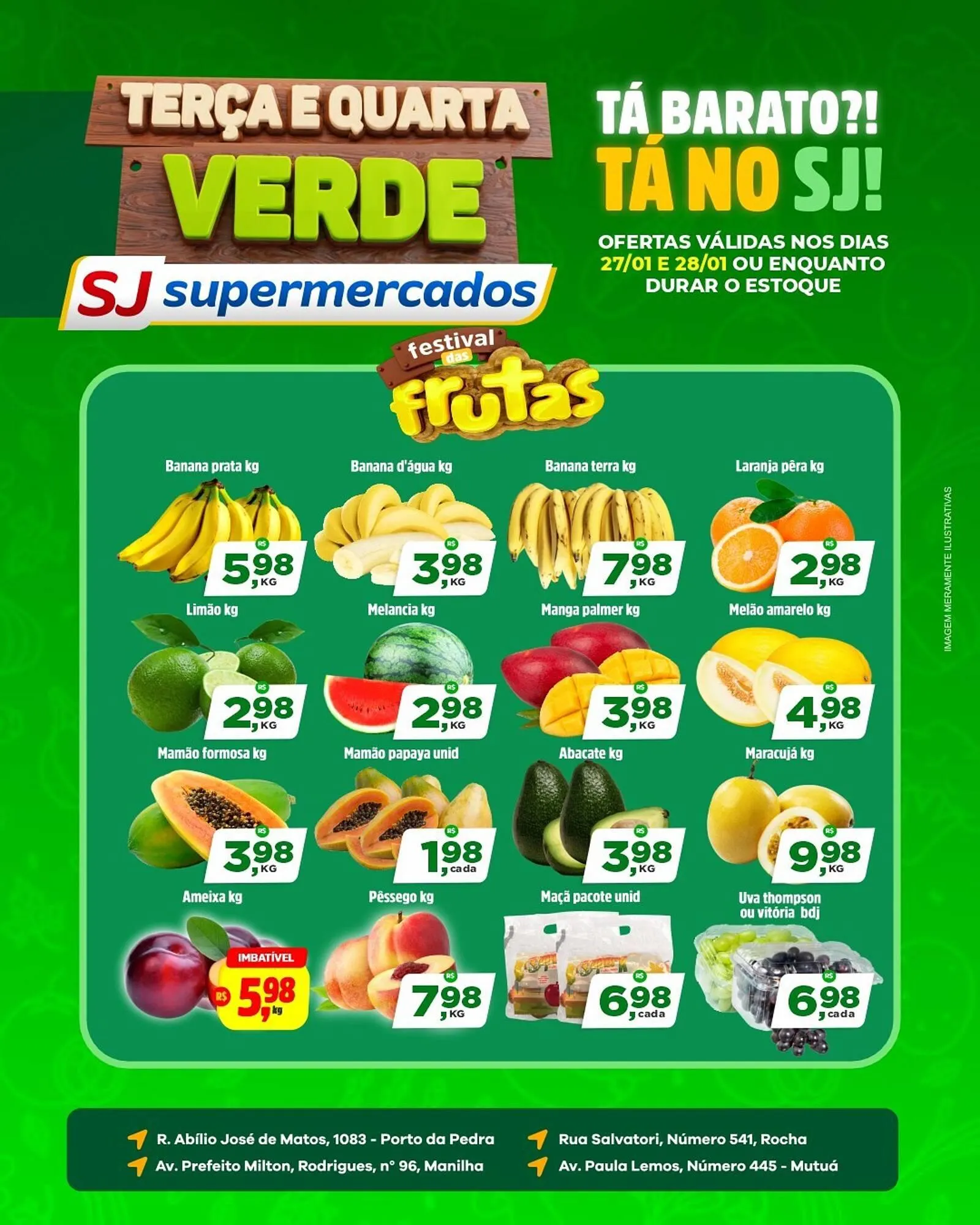 Encarte de Encarte Sj Supermercados 27 de janeiro até 28 de janeiro 2026 - Pagina 4