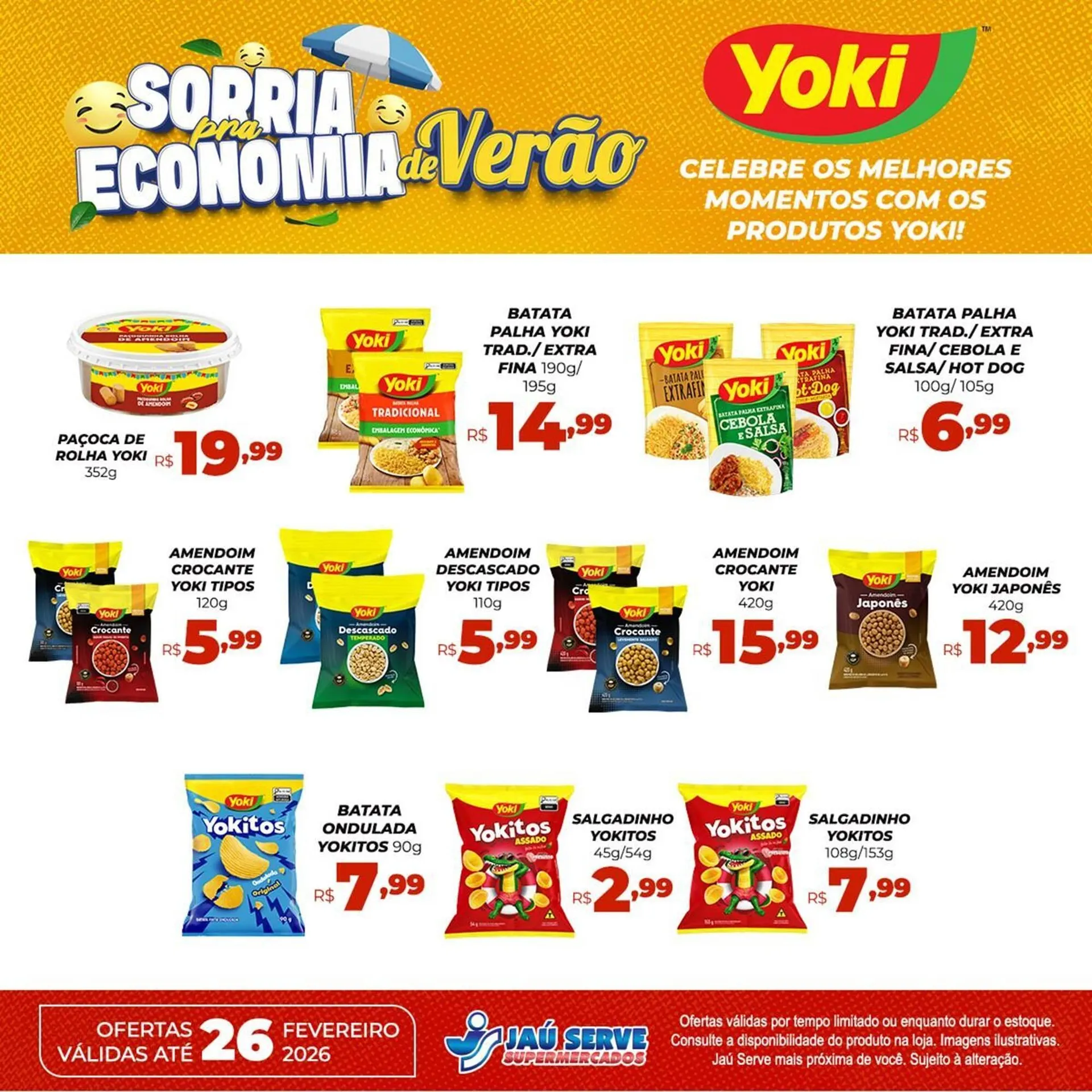 Encarte de Catálogo Supermercados Jau Serve 10 de fevereiro até 26 de fevereiro 2026 - Pagina 2