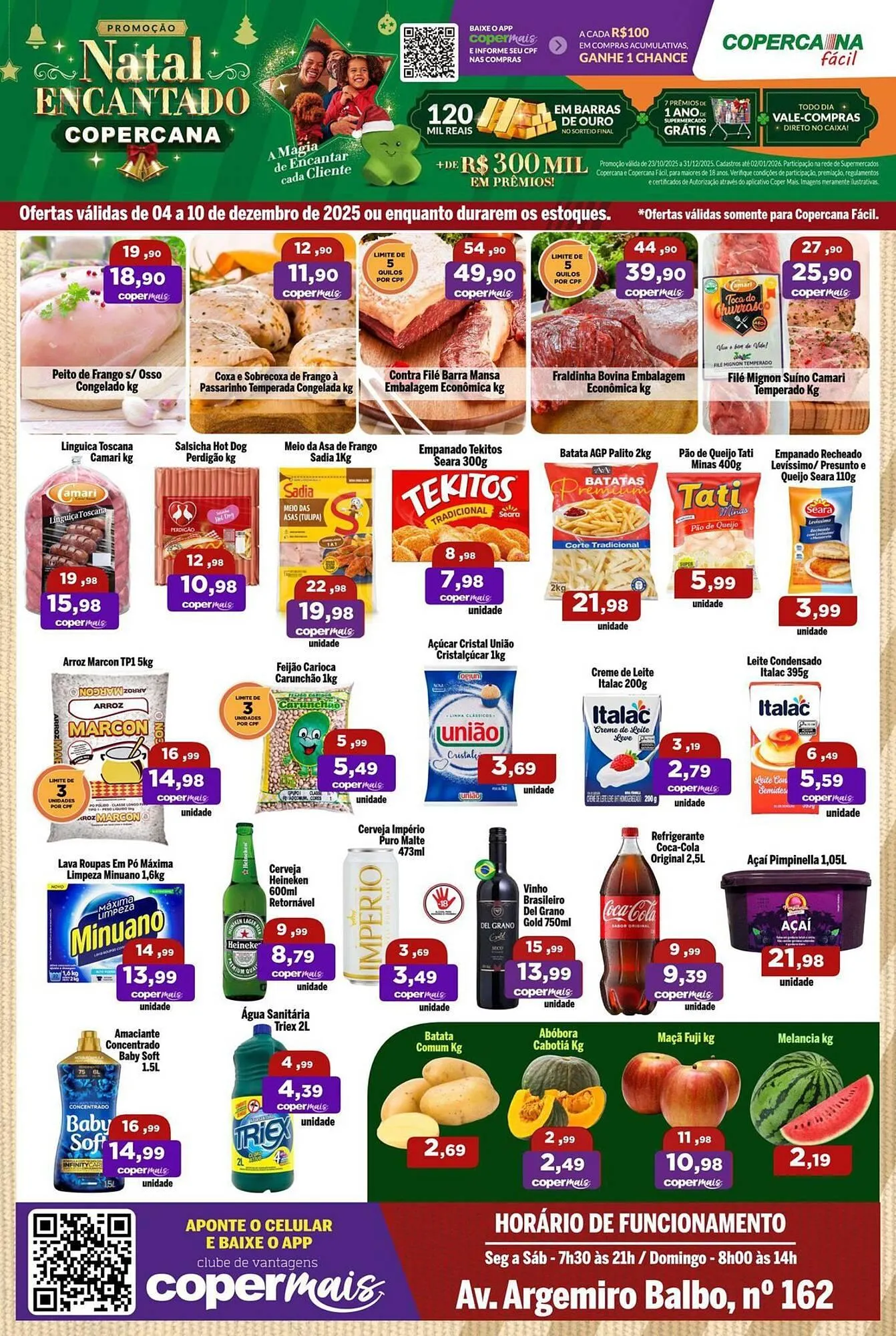 Encarte de Tabloide Copercana 4 de dezembro até 10 de dezembro 2025 - Pagina 1