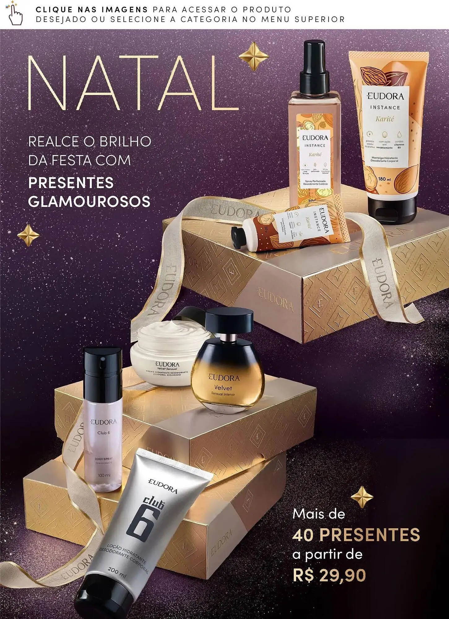 Encarte de Catálogo Eudora 29 de outubro até 27 de novembro 2025 - Pagina 9