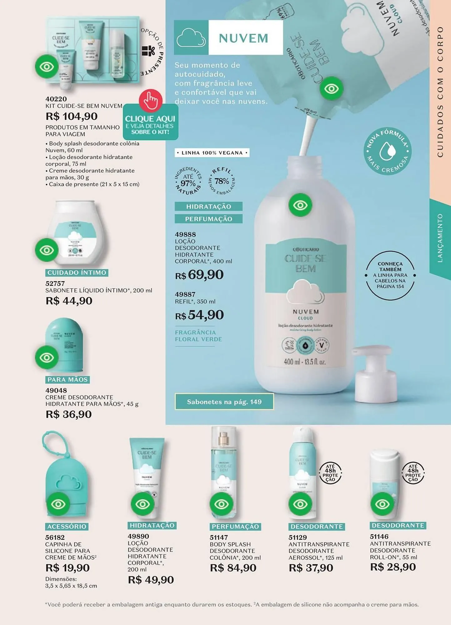 Encarte de Catálogo O Boticário 12 de maio até 25 de maio 2025 - Pagina 151