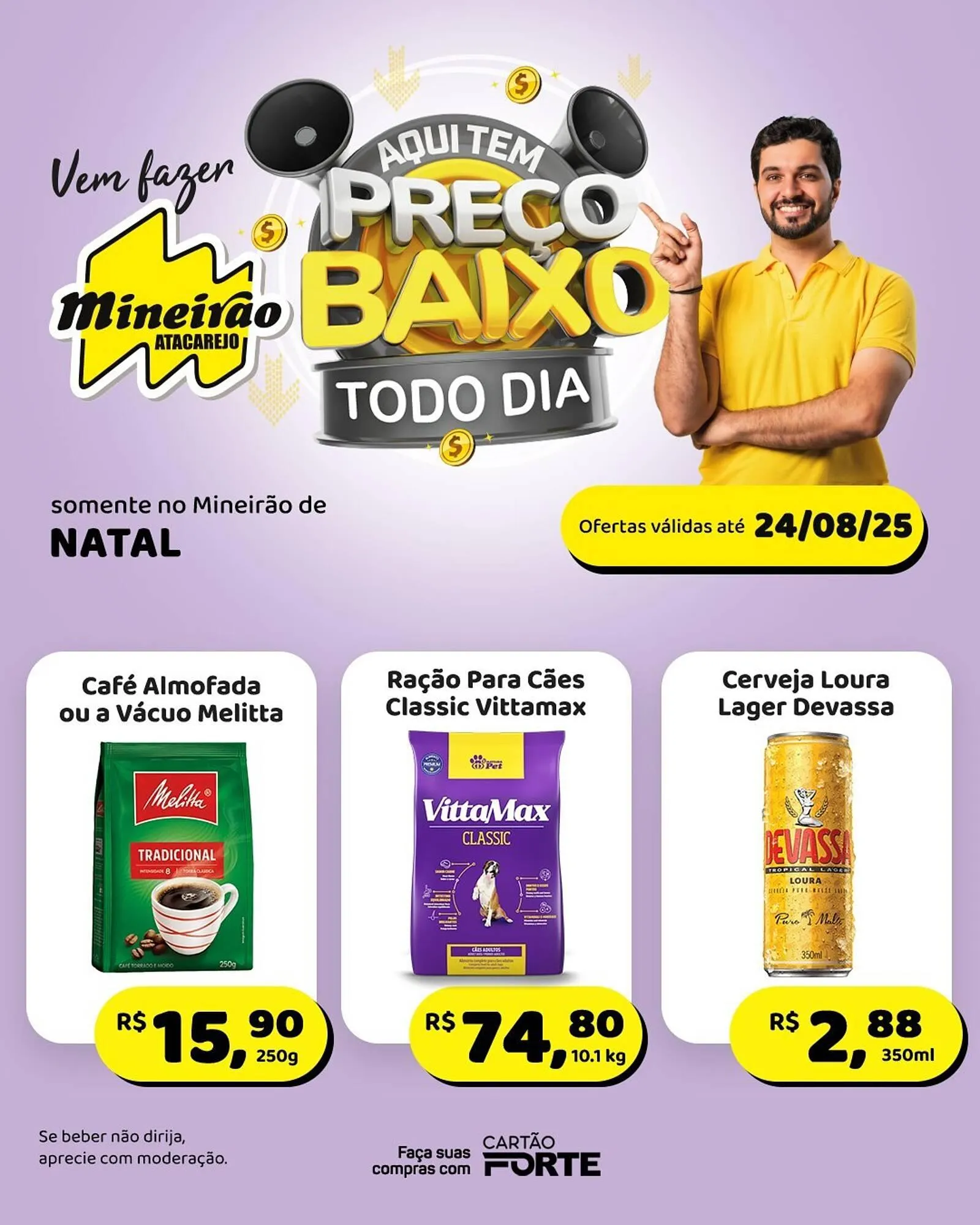 Encarte de Catálogo Mineirão Atacarejo 18 de agosto até 24 de agosto 2025 - Pagina 1