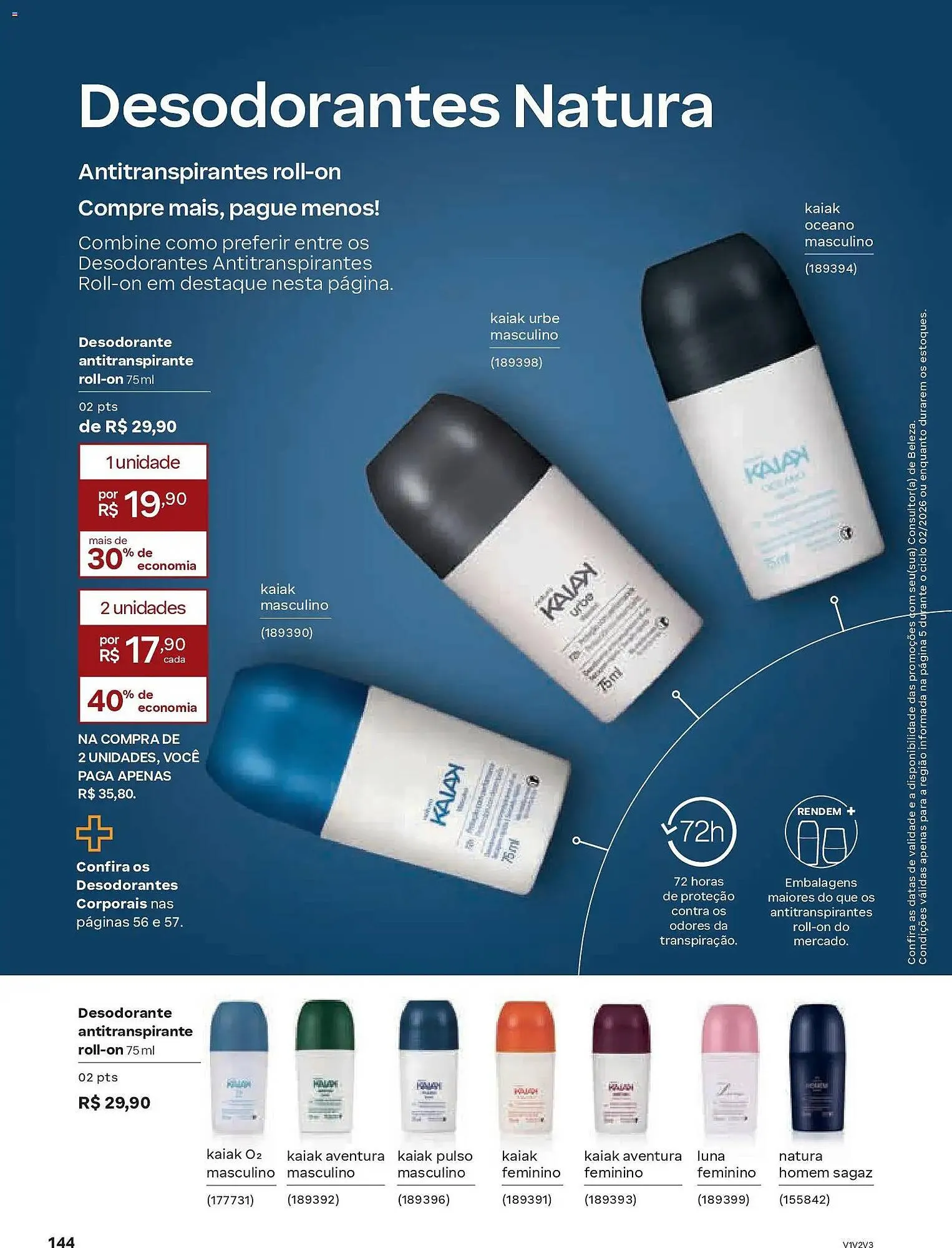 Encarte de Catálogo Natura 13 de janeiro até 4 de fevereiro 2026 - Pagina 144