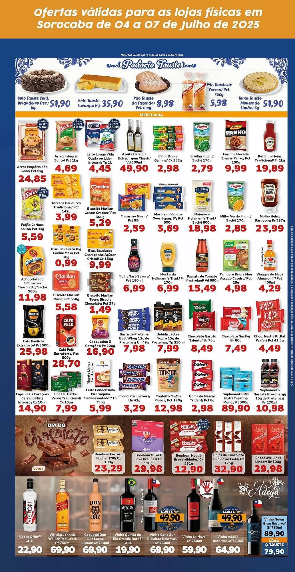 Encarte de Catálogo Supermercados Tauste 4 de julho até 7 de julho 2025 - Pagina 2