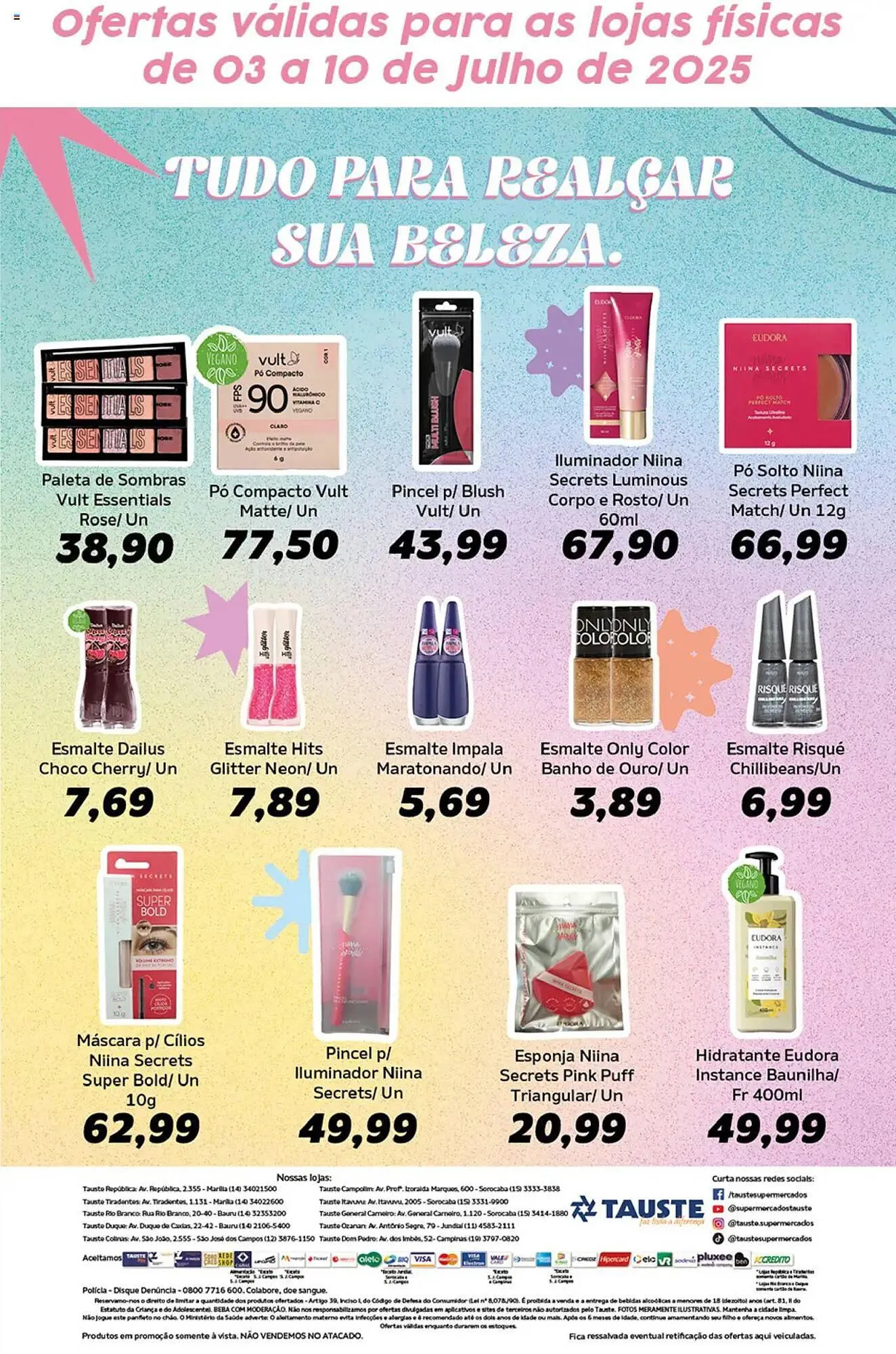 Encarte de Catálogo Supermercados Tauste 3 de julho até 10 de julho 2025 - Pagina 2