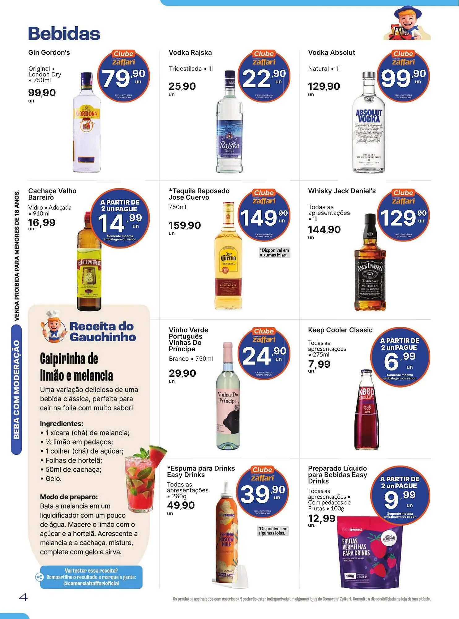 Encarte de Encarte Comercial Zaffari 2 de fevereiro até 14 de fevereiro 2026 - Pagina 4