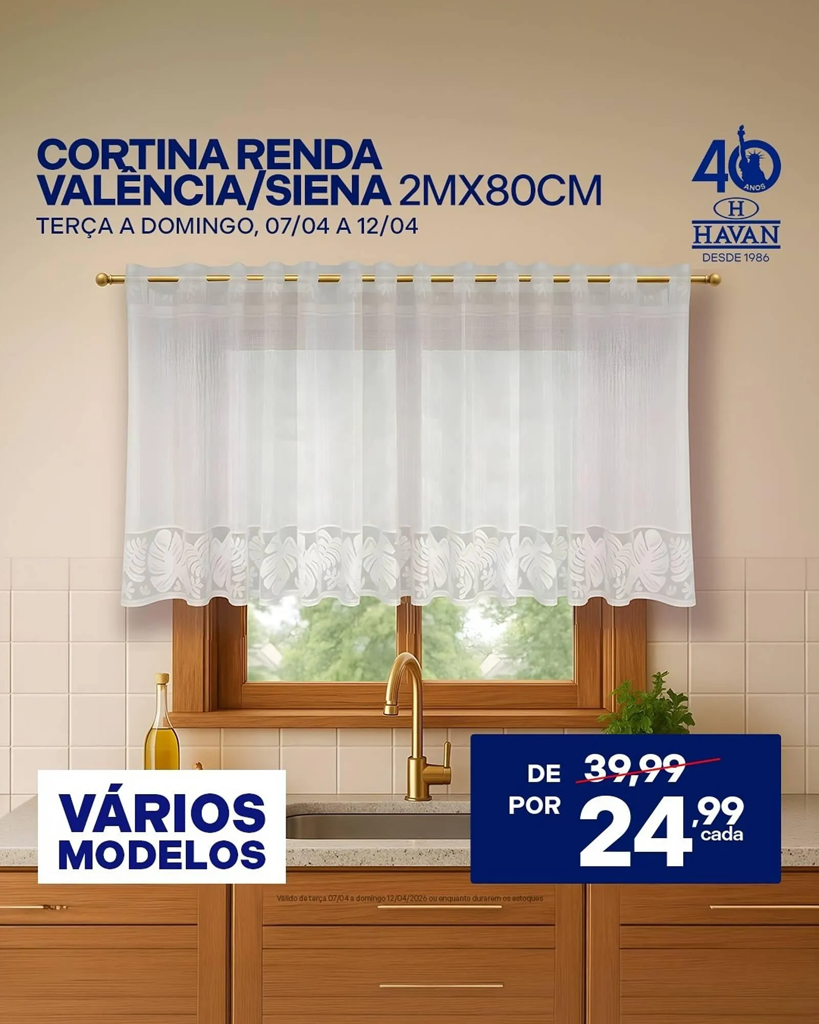 Encarte de Catálogo Lojas Havan 7 de abril até 12 de abril 2026 - Pagina 1