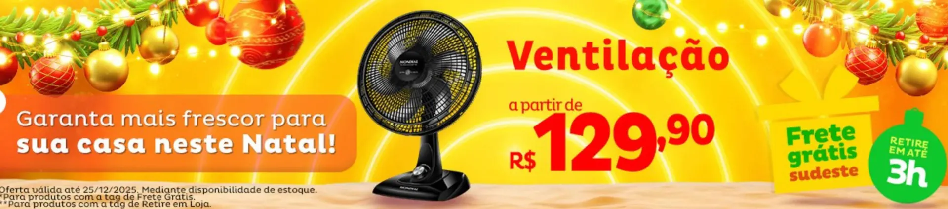 Encarte de Encarte Casa e Vídeo 2 de dezembro até 25 de dezembro 2025 - Pagina 3