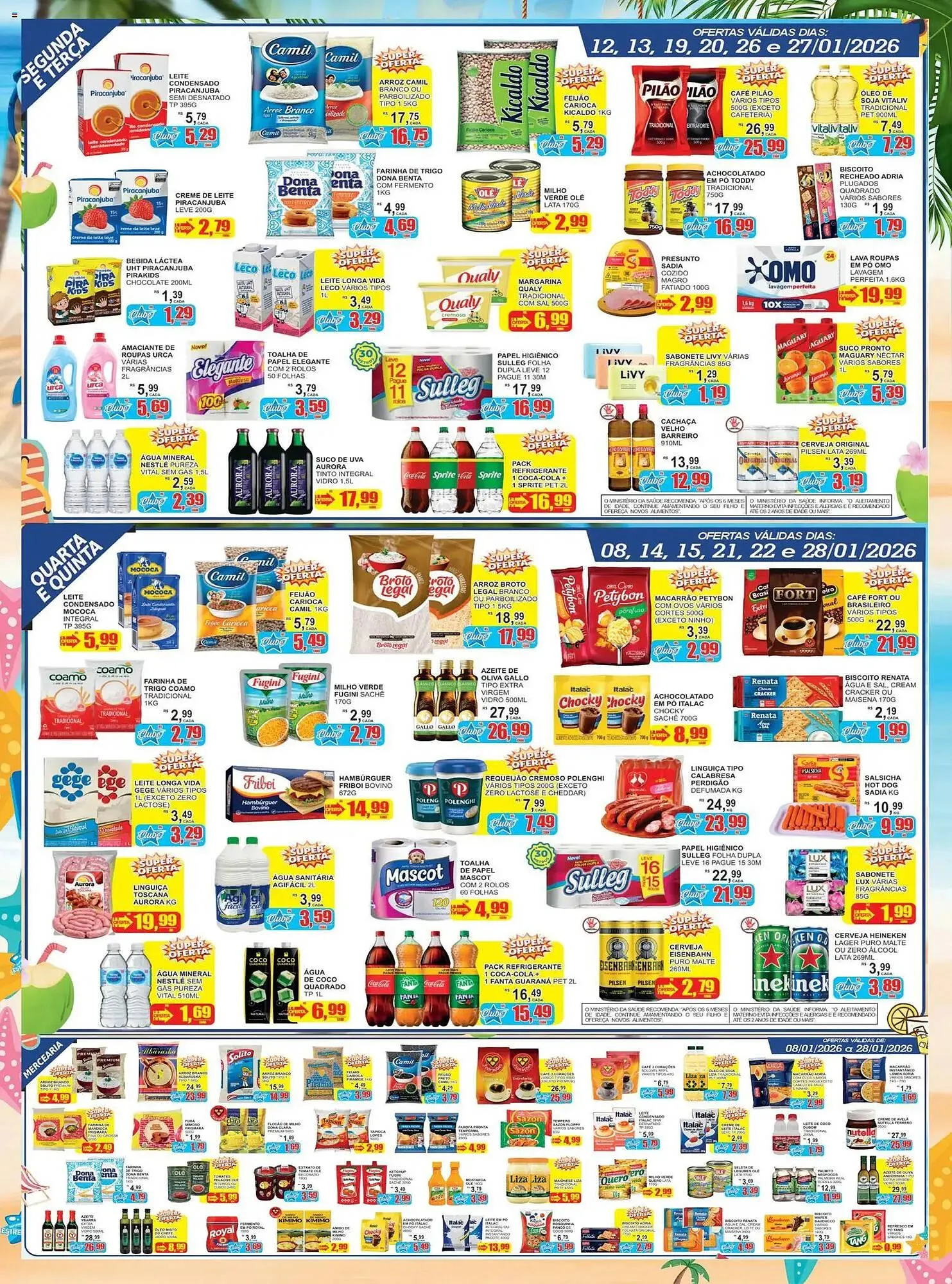 Encarte de Folheto Supermercado Estrela Azul 8 de janeiro até 28 de janeiro 2026 - Pagina 2