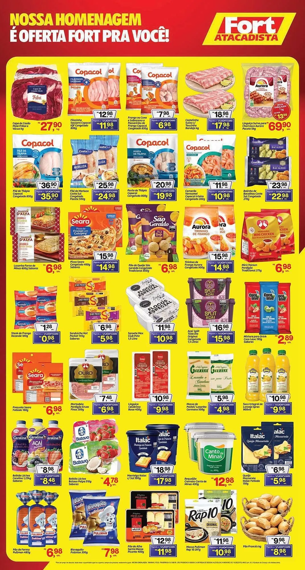 Encarte de Tabloide Fort Atacadista 13 de março até 15 de março 2026 - Pagina 3