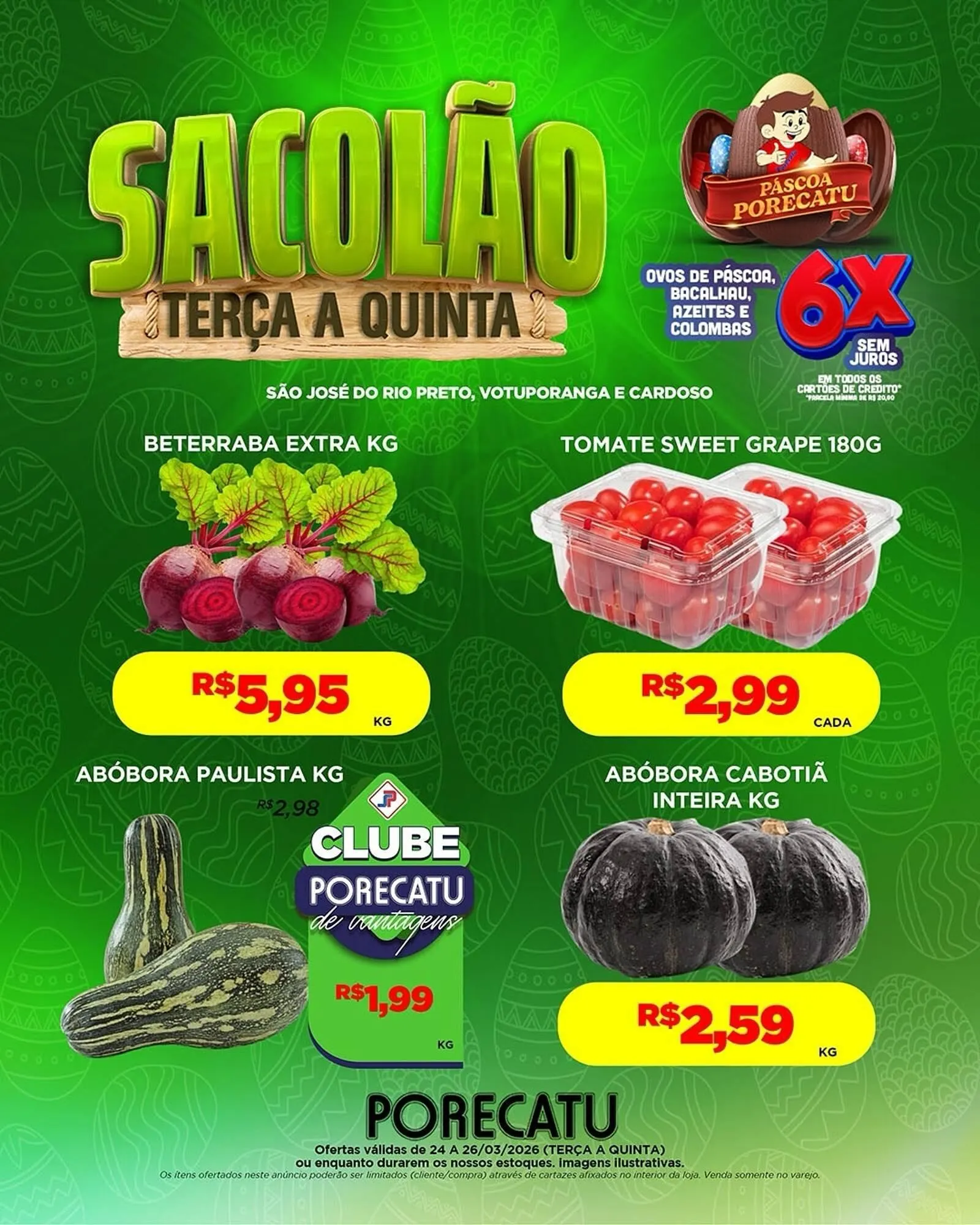 Encarte de Catálogo Supermercado Porecatu 24 de março até 26 de março 2026 - Pagina 3