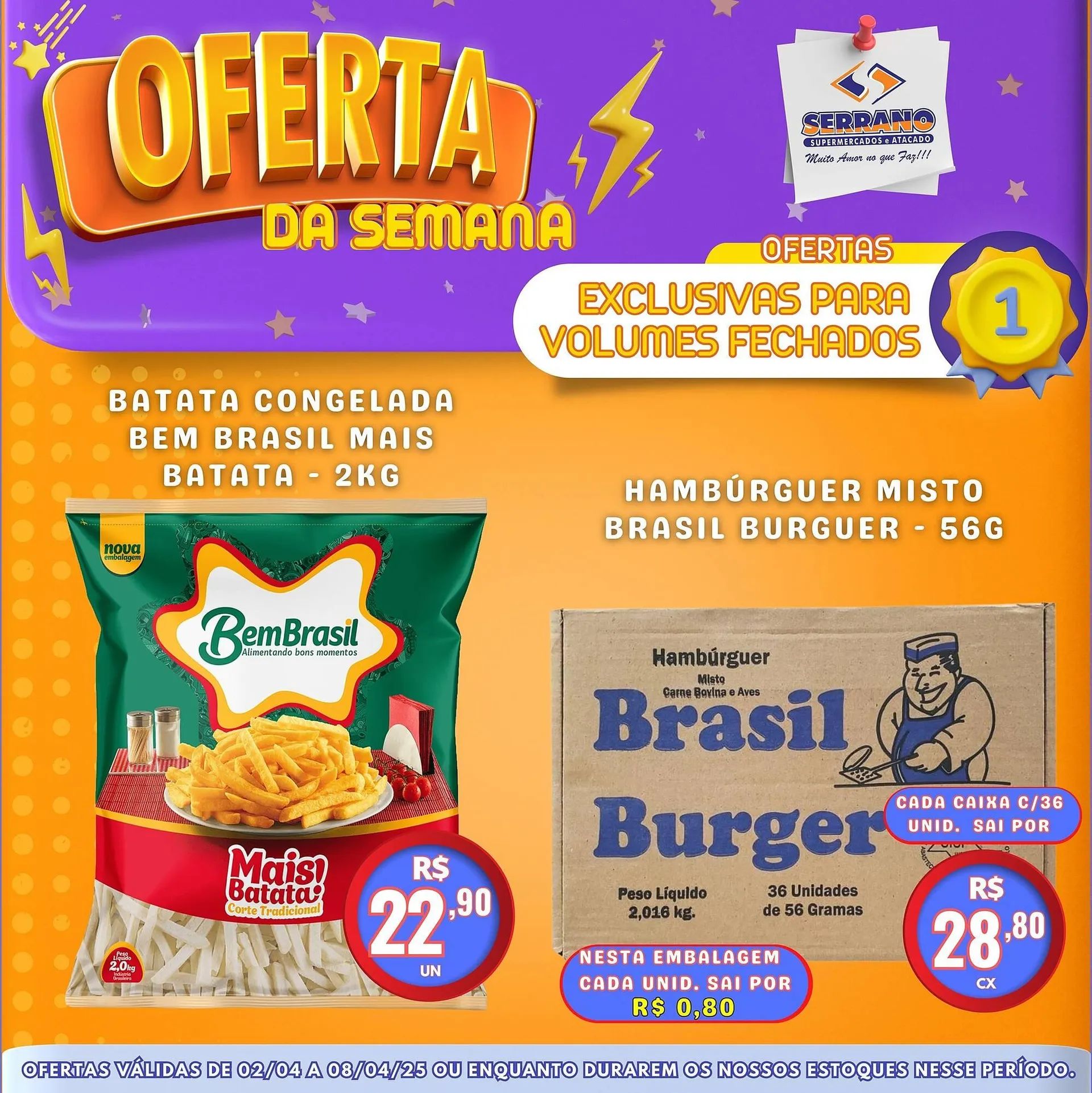 Encarte de Catálogo Serrano Supermercado 2 de abril até 8 de abril 2025 - Pagina 2