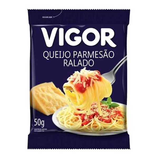 Queijo Parmesão Ralado 50g 1UN Vigor