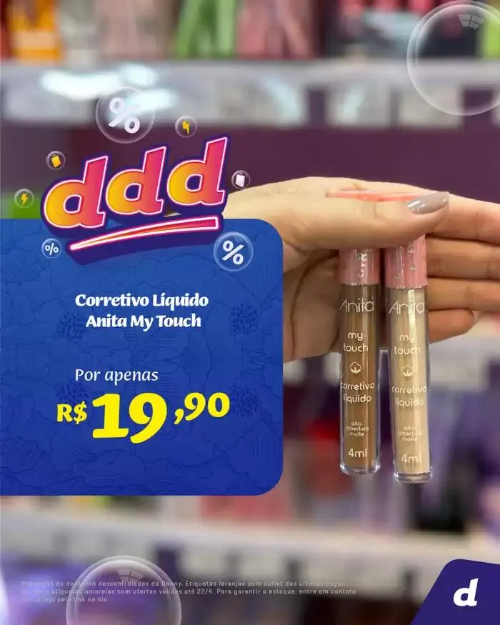 Encarte de Encarte Danny Cosméticos 18 de abril até 22 de abril 2025 - Pagina 7