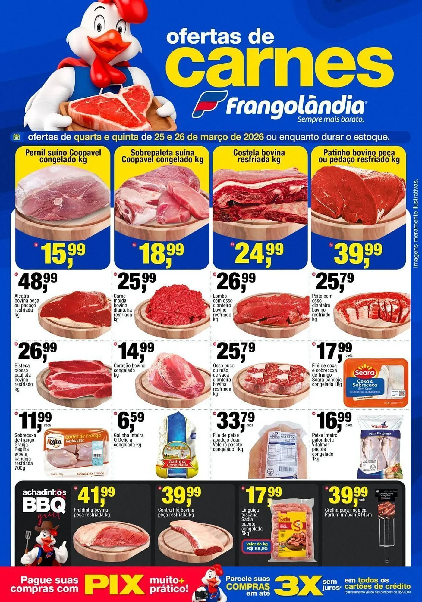 Encarte de Encarte Frangolândia 24 de março até 26 de março 2026 - Pagina 1