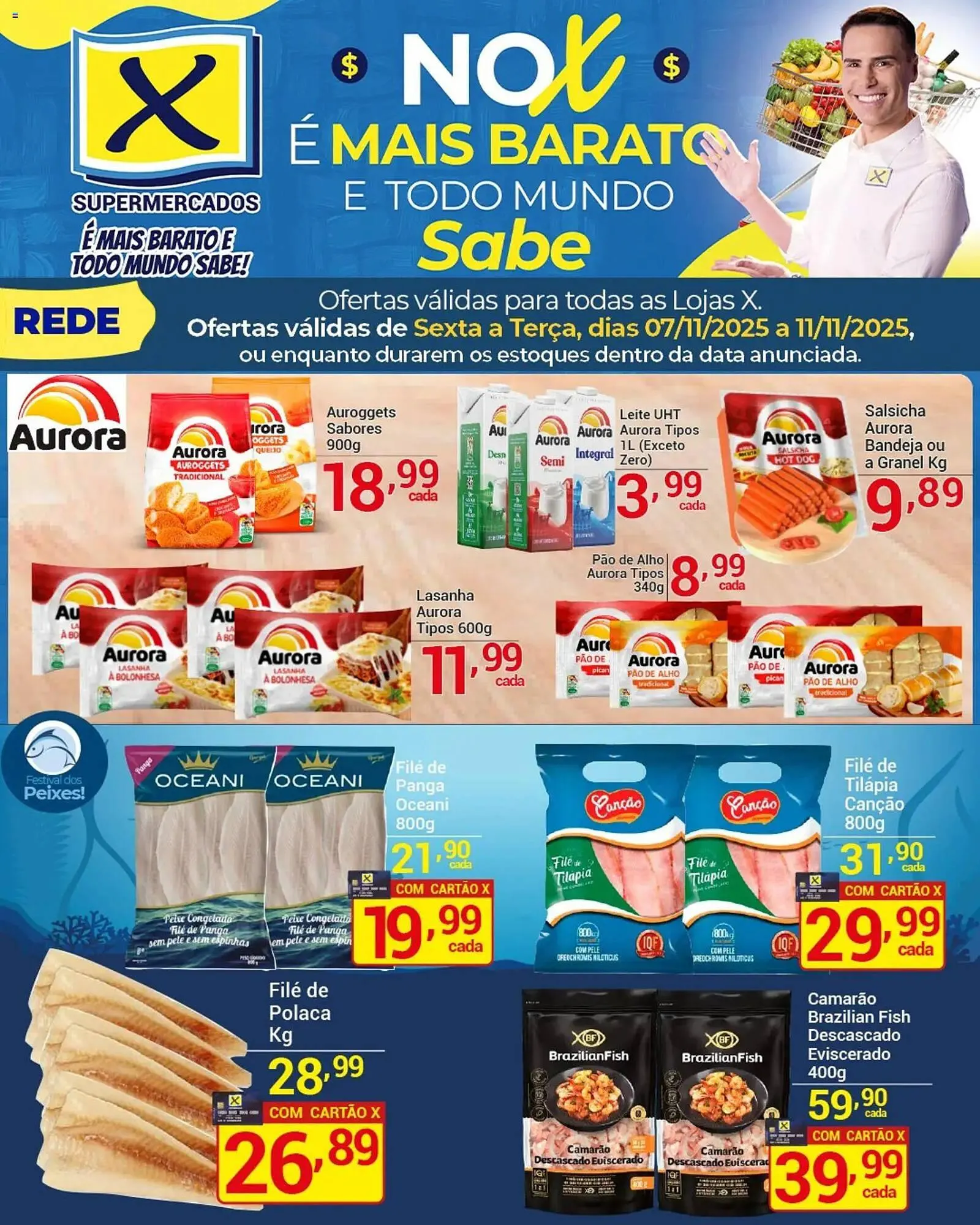 Encarte de Folheto X Supermercados 7 de novembro até 12 de novembro 2025 - Pagina 3