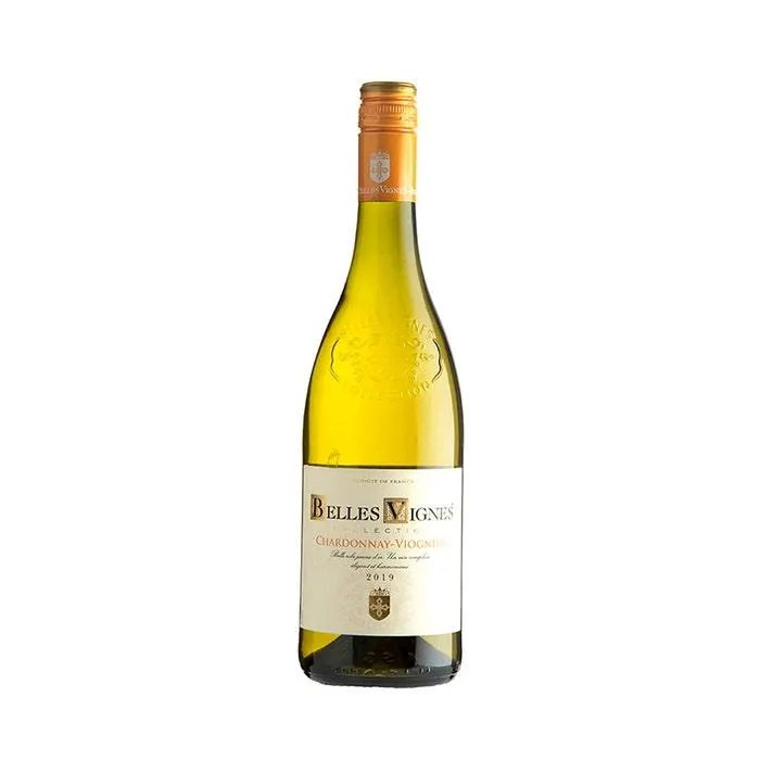 Vino Blanco Chardonnay Viognier Belles Vignes 75 Cl