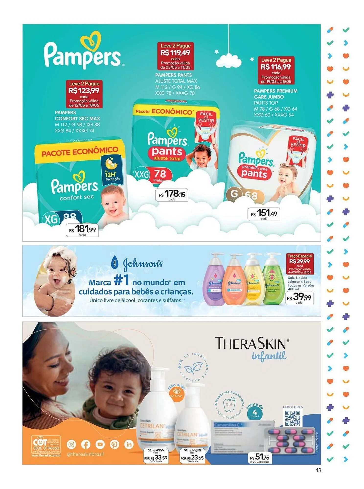 Encarte de Catálogo Drogal 5 de maio até 31 de maio 2025 - Pagina 13