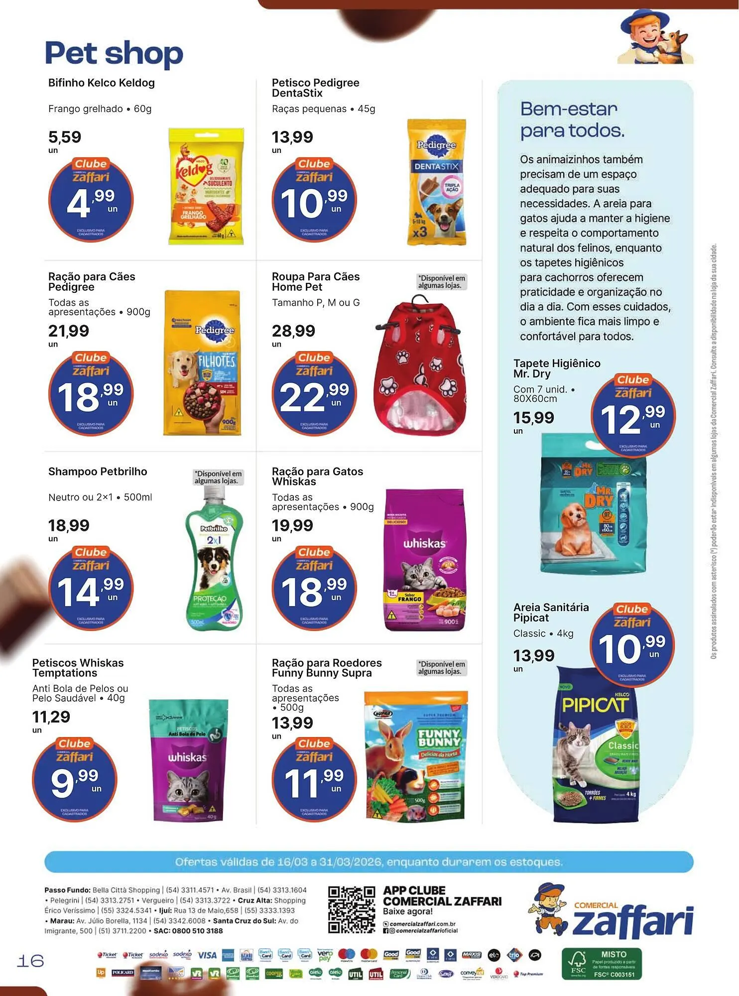 Encarte de Encarte Comercial Zaffari 16 de março até 31 de março 2026 - Pagina 16