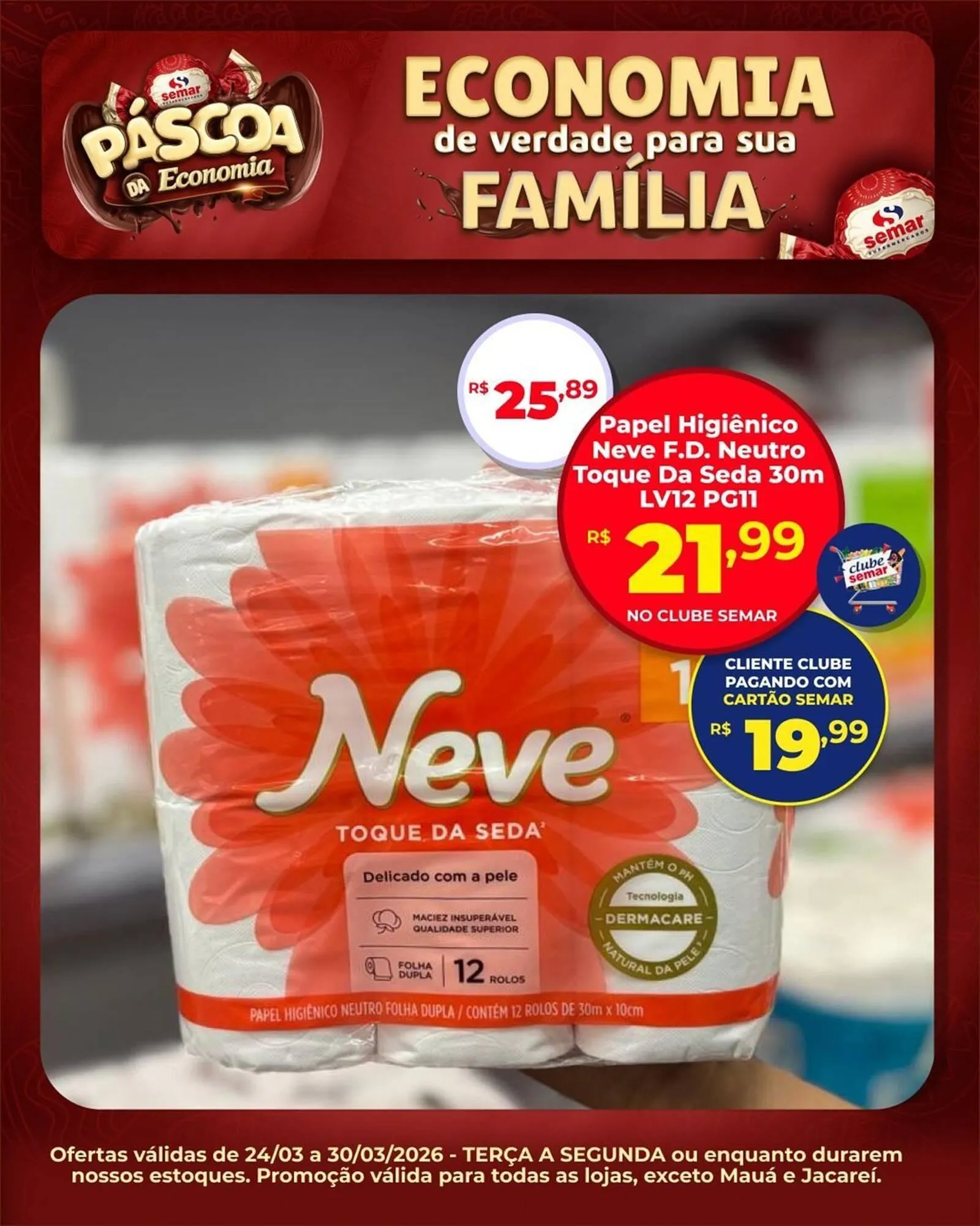 Encarte de Folheto Semar Supermercado 25 de março até 30 de março 2026 - Pagina 8