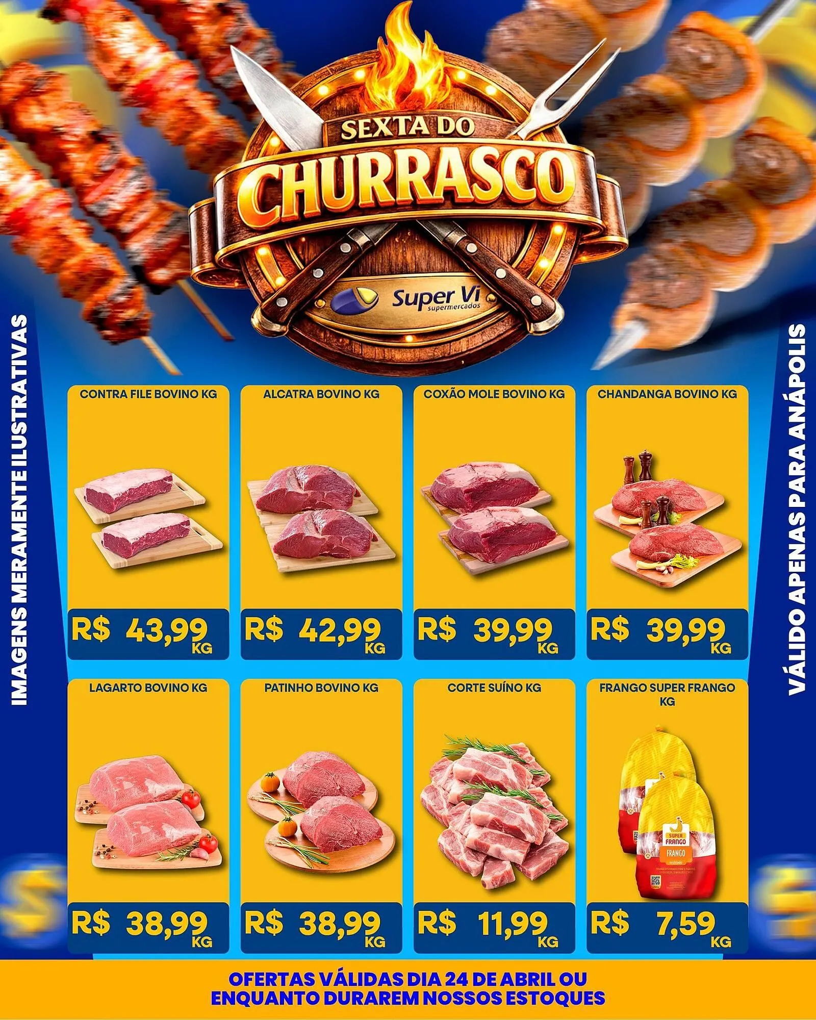 Encarte de Catálogo Super Vi Supermercados 24 de abril até 24 de abril 2026 - Pagina 1