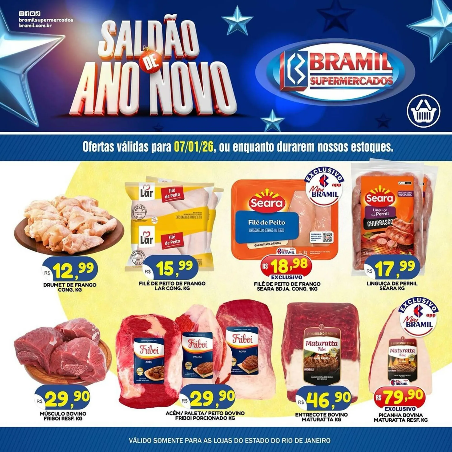 Encarte de Encarte Bramil Supermercados 1 de julho até 1 de julho 2026 - Pagina 1